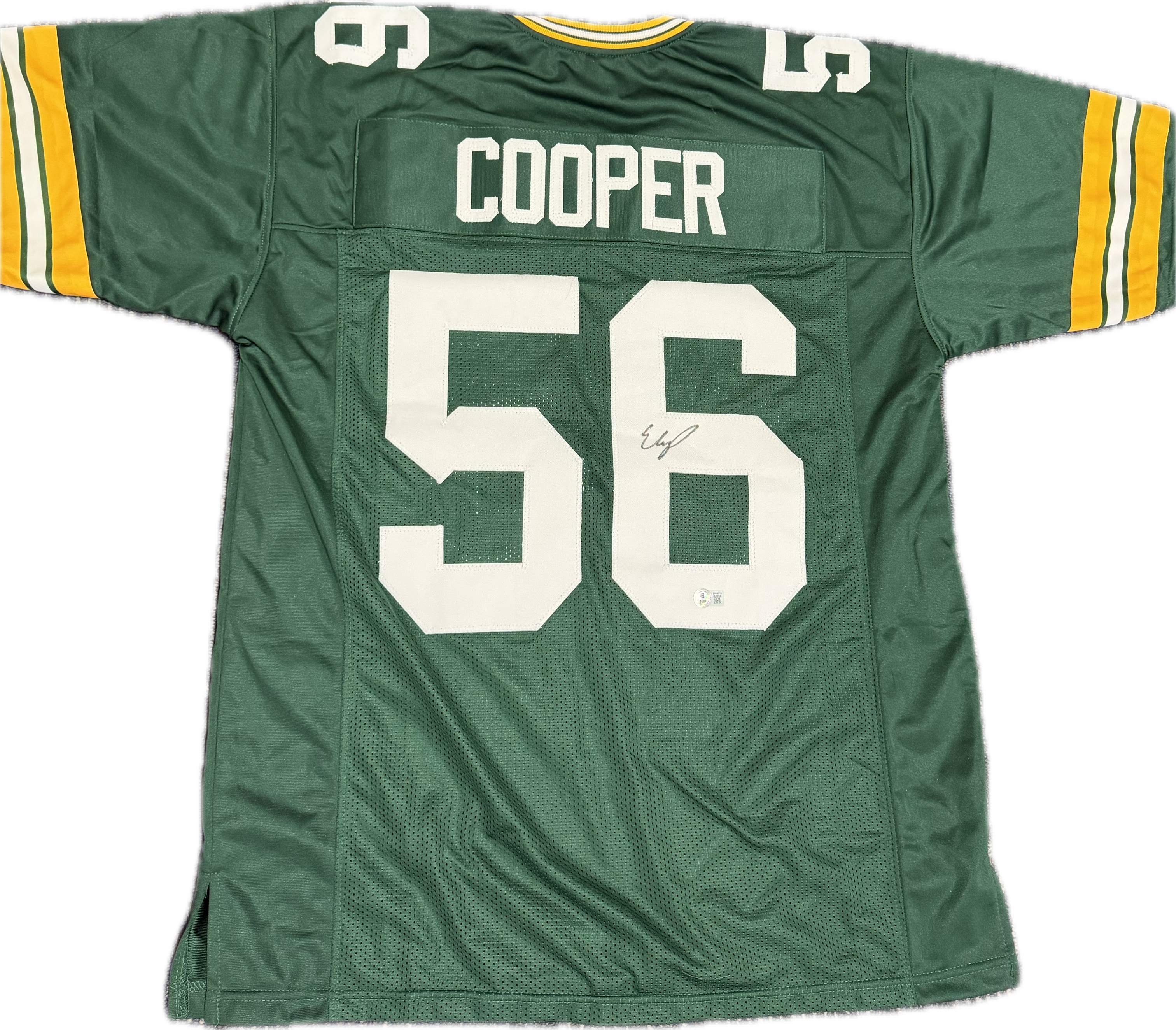 Edgerrin Cooper Signed Custom/Replica Jersey
