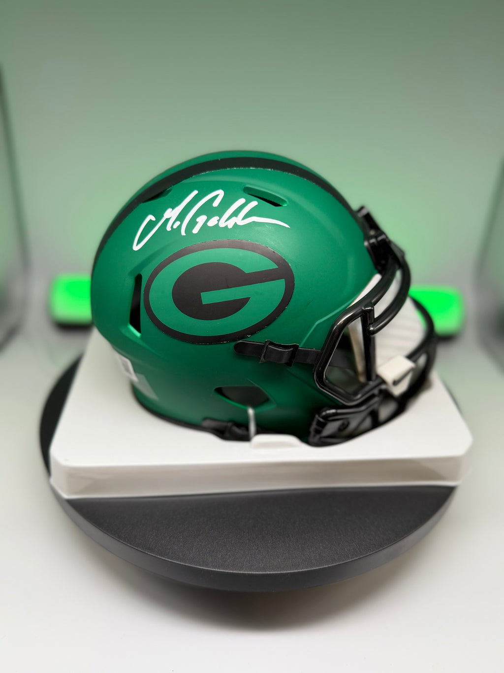Matthew Golden Signed Rave Mini W/ Visor