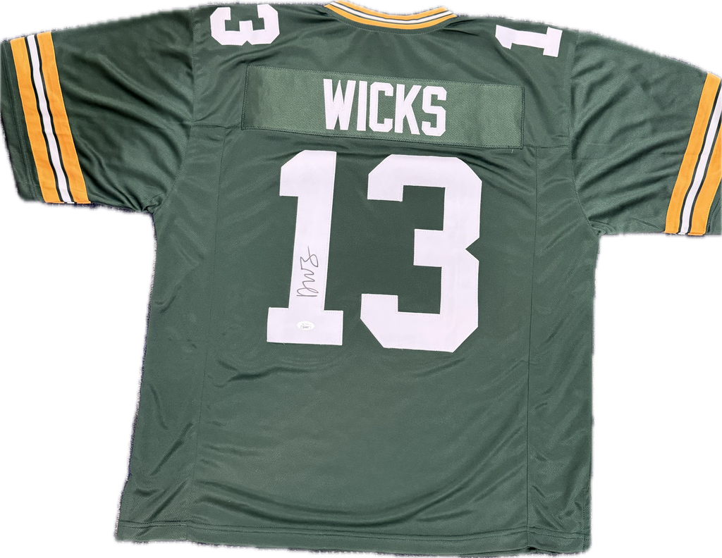 Dontayvion Wicks Signed Custom/Replica Jersey