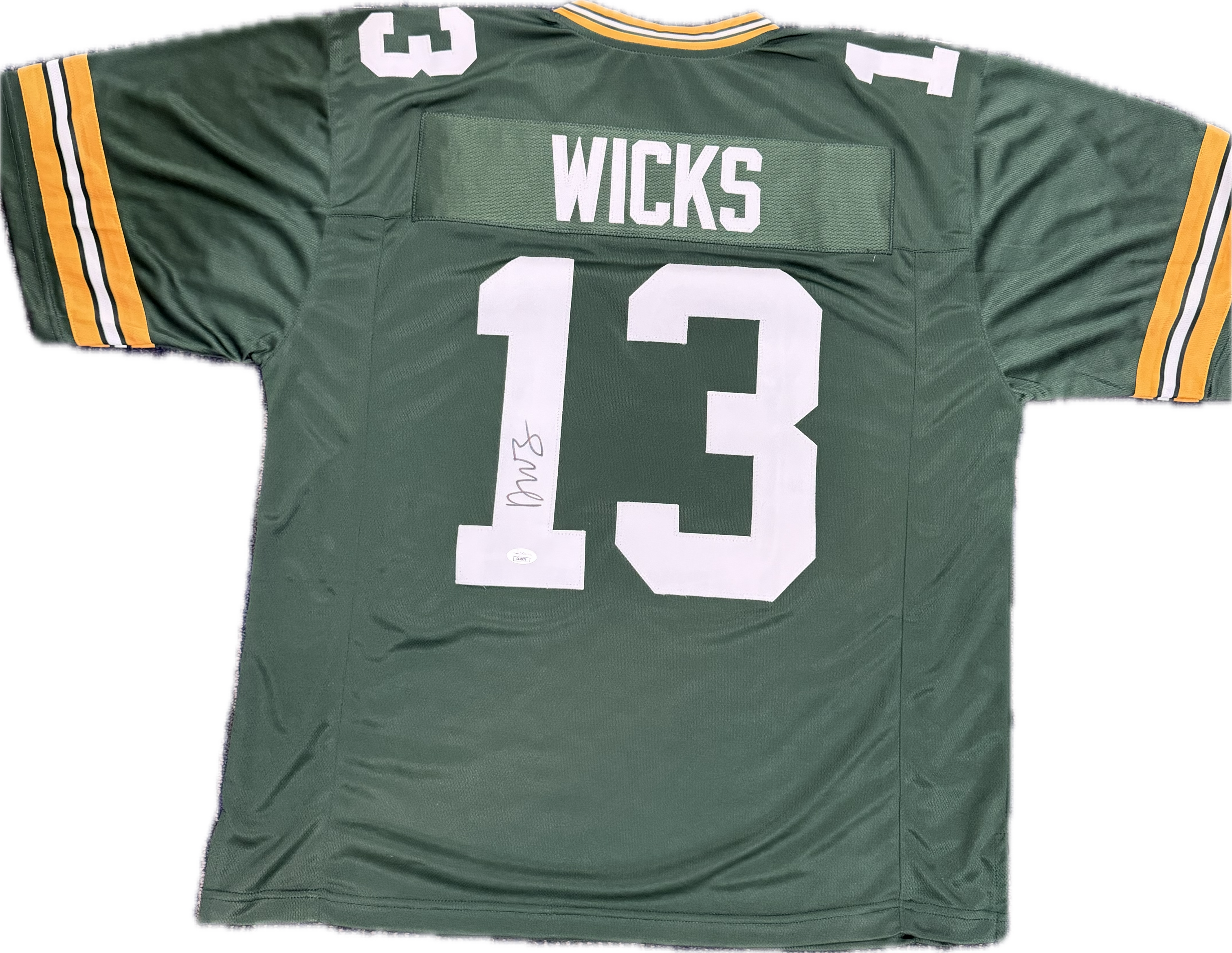 Dontayvion Wicks Signed Custom/Replica Jersey