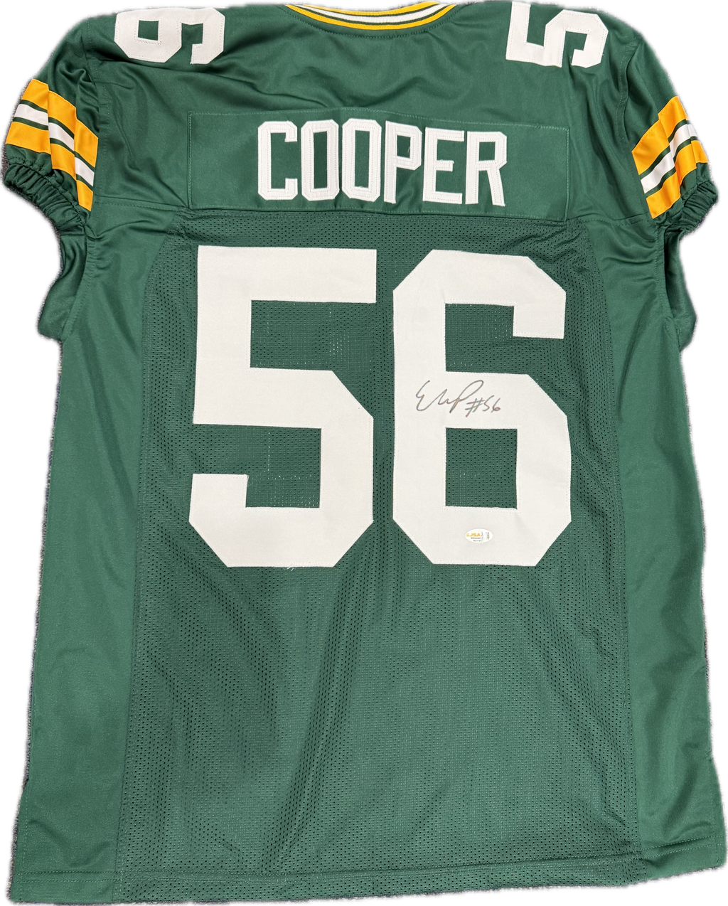 Edgerrin Cooper Signed Custom/Replica Jersey- Game cut!
