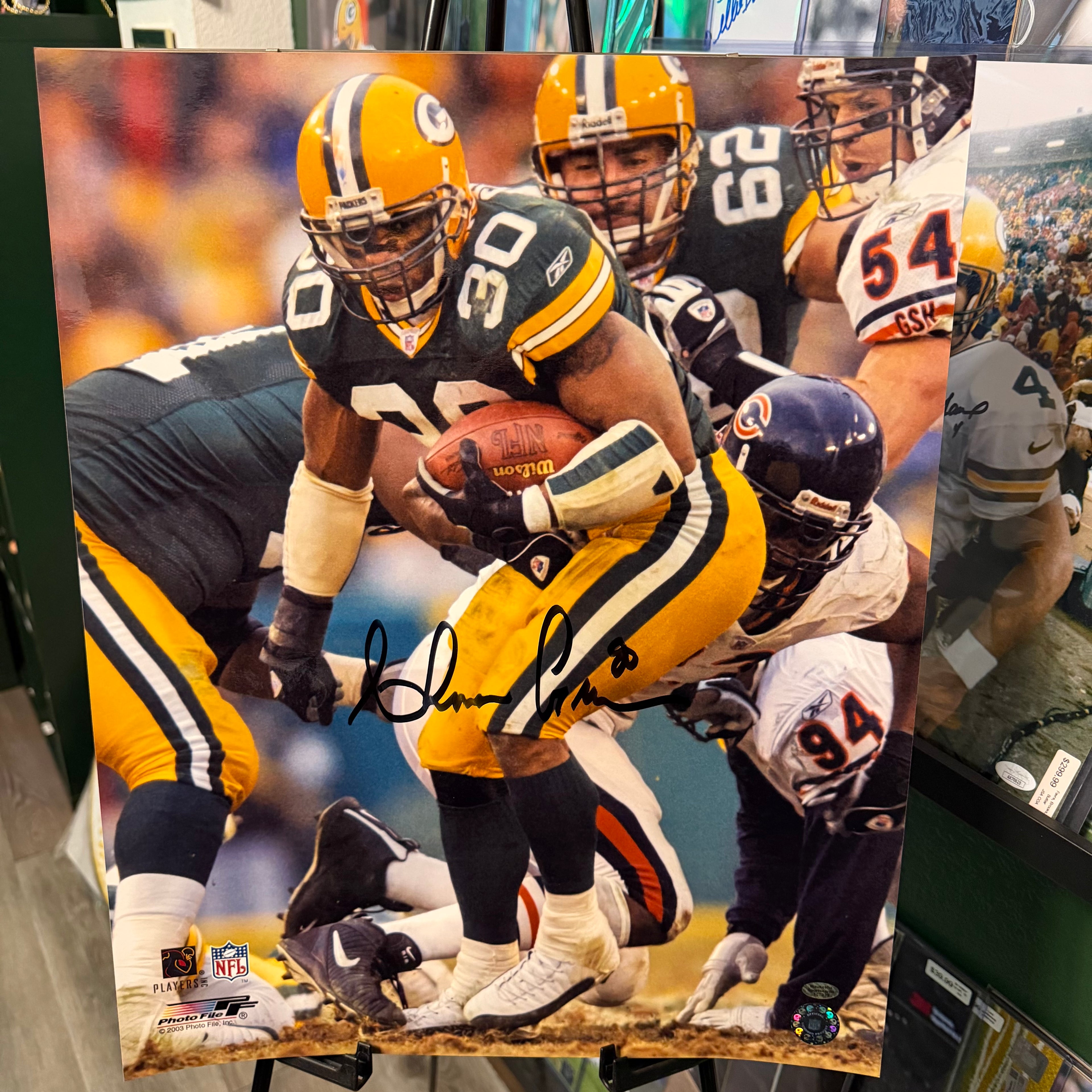 Ahman Green Signed 16x20