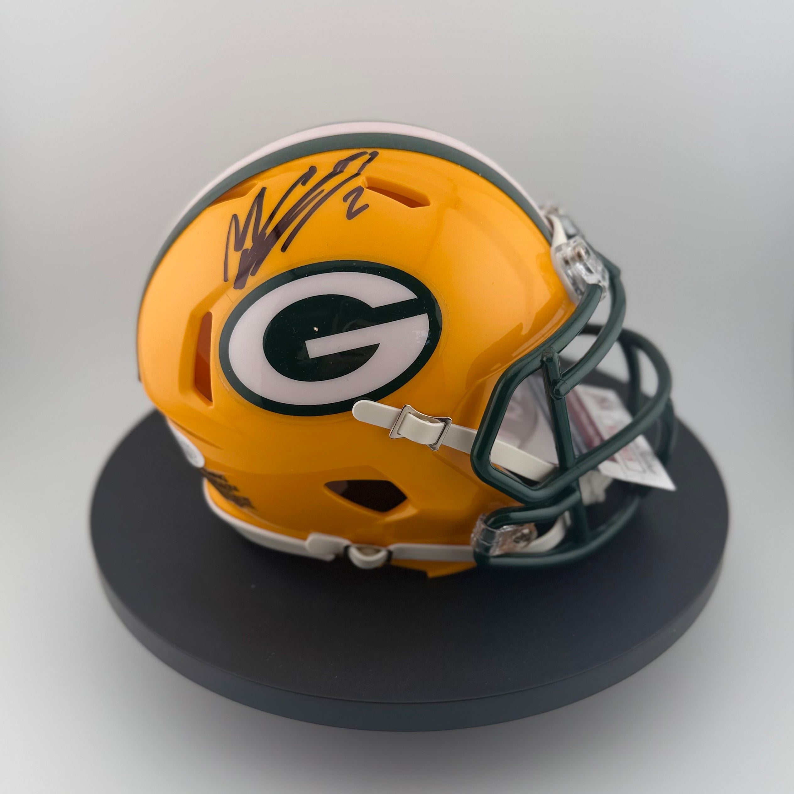Mason Crosby Signed Packers Speed Mini Helmet