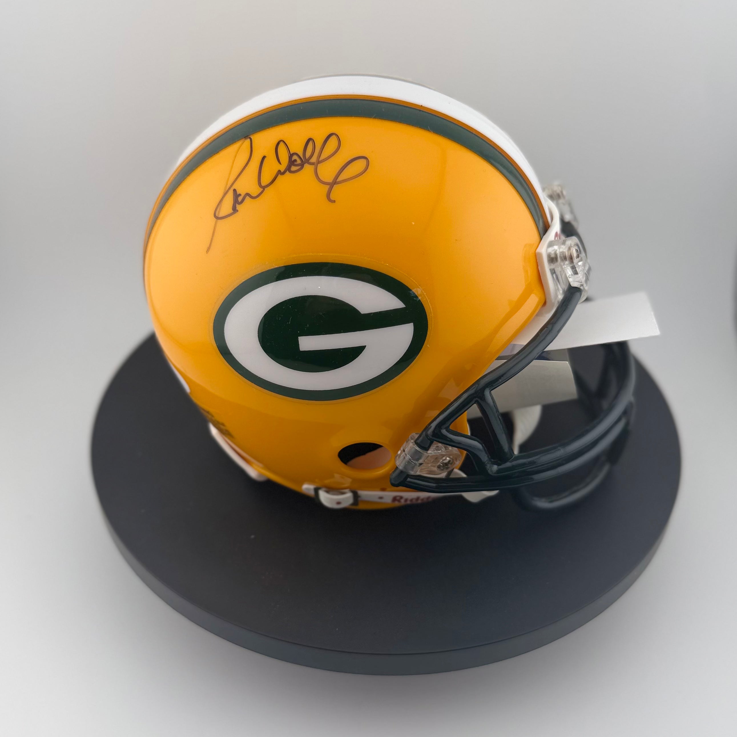 Ron Wolf Signed Packers VSR4 Mini