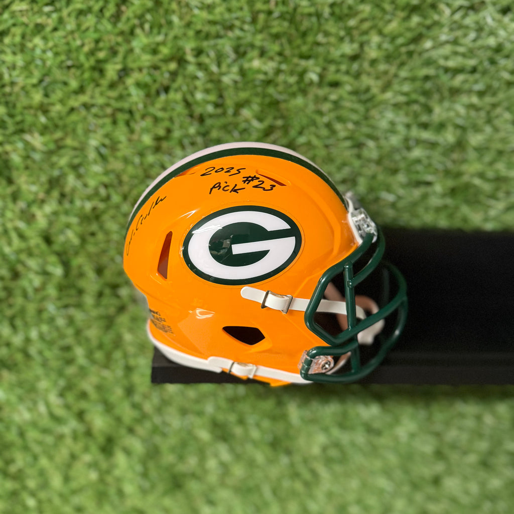 Matthew Golden Signed Speed Mini w/ Scrip