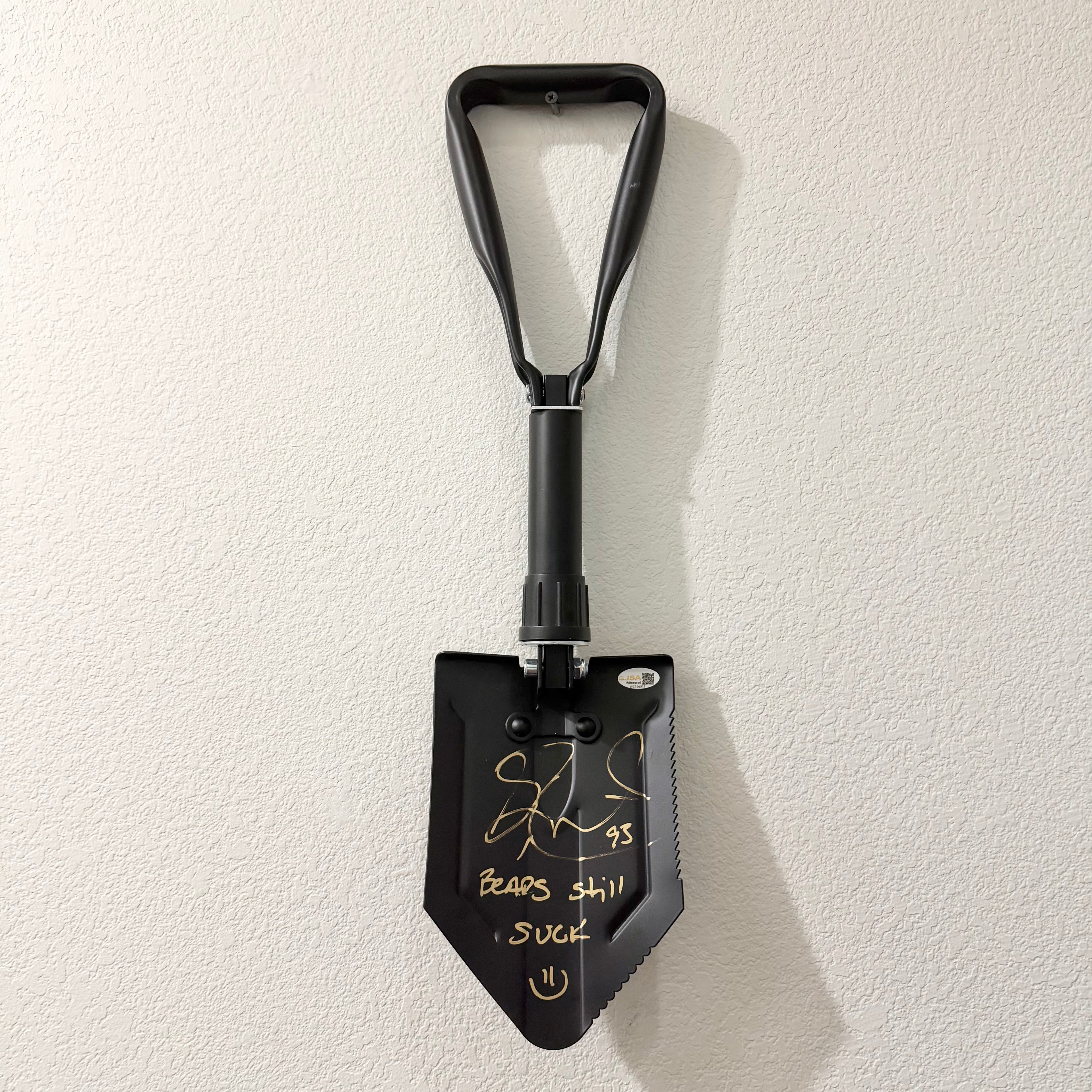 Gilbert Brown Signed Shovel