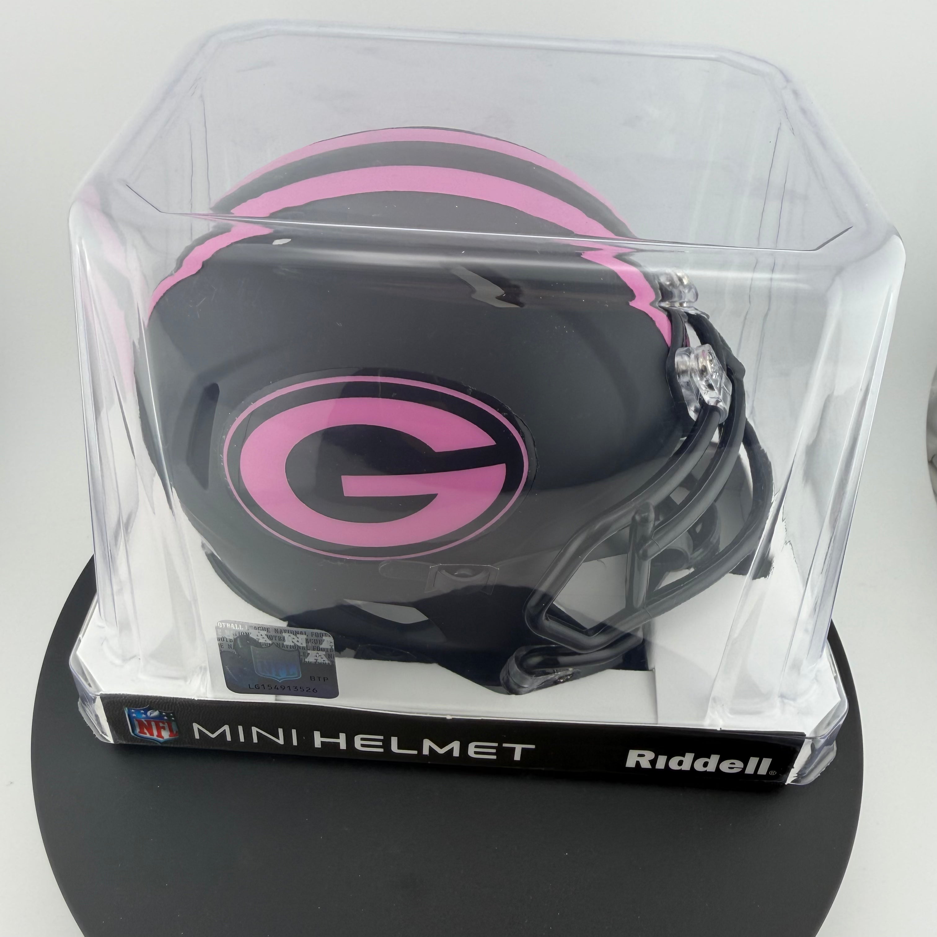 Packers New/Unsigned Dark Mode Mini Helmet