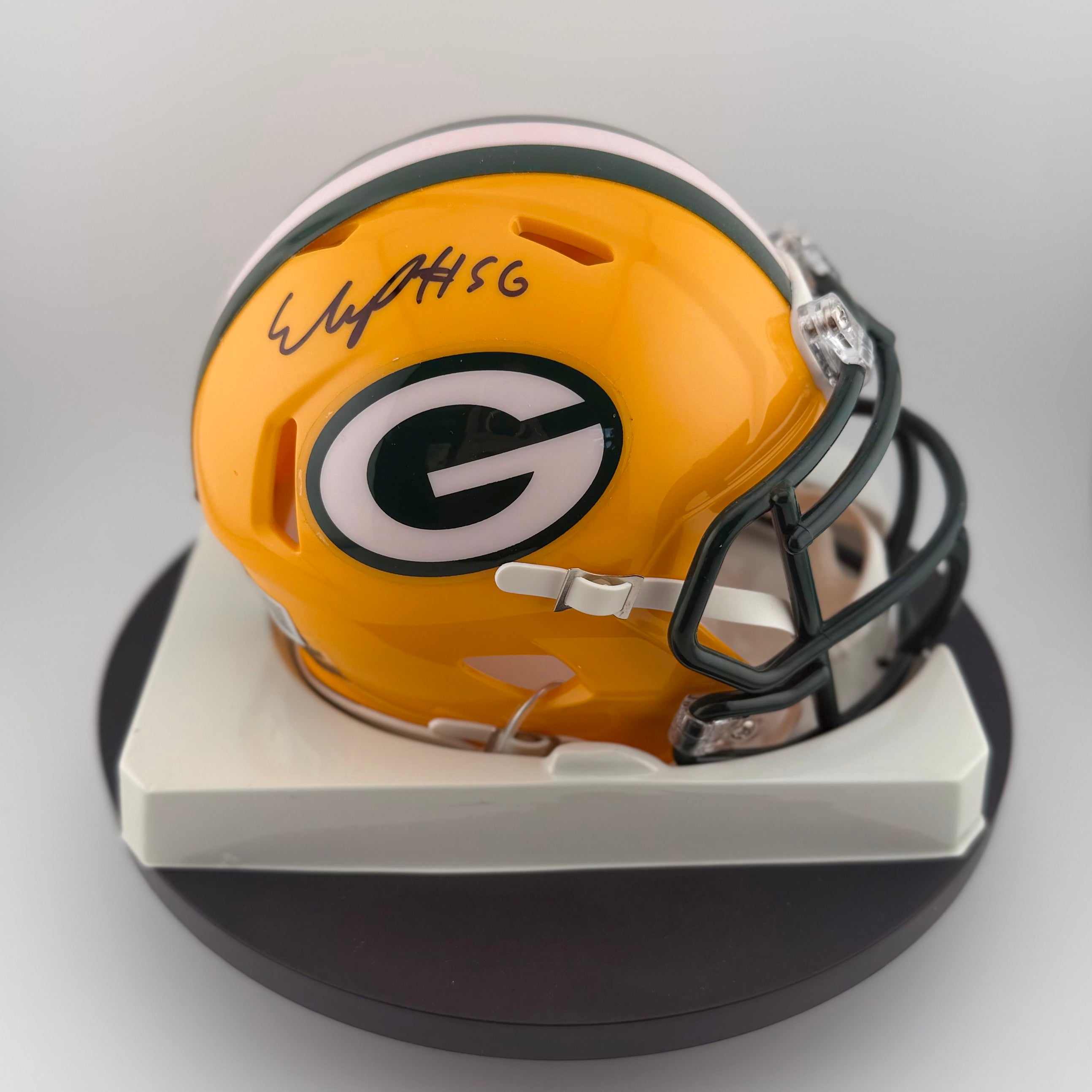 Edgerrin Cooper Signed Packers Speed Mini Helmet
