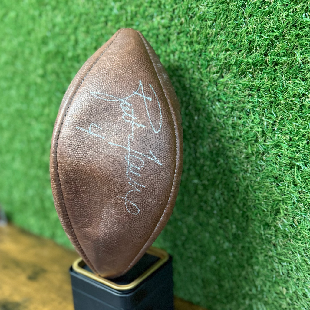 Bart Starr/Brett Favre Signed Authentic Duke Football