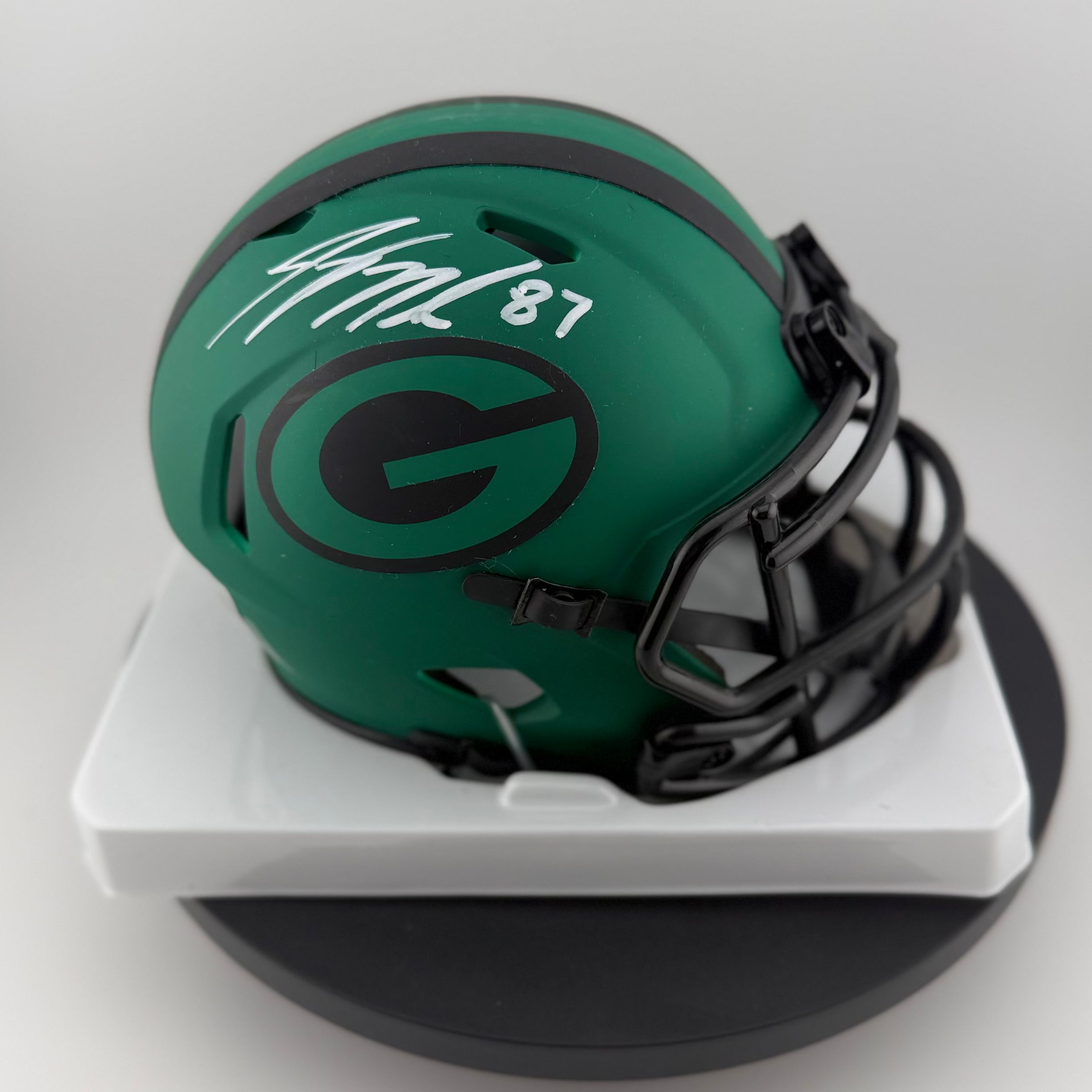 Jordy Nelson Signed Packers Rave Mini Helmet