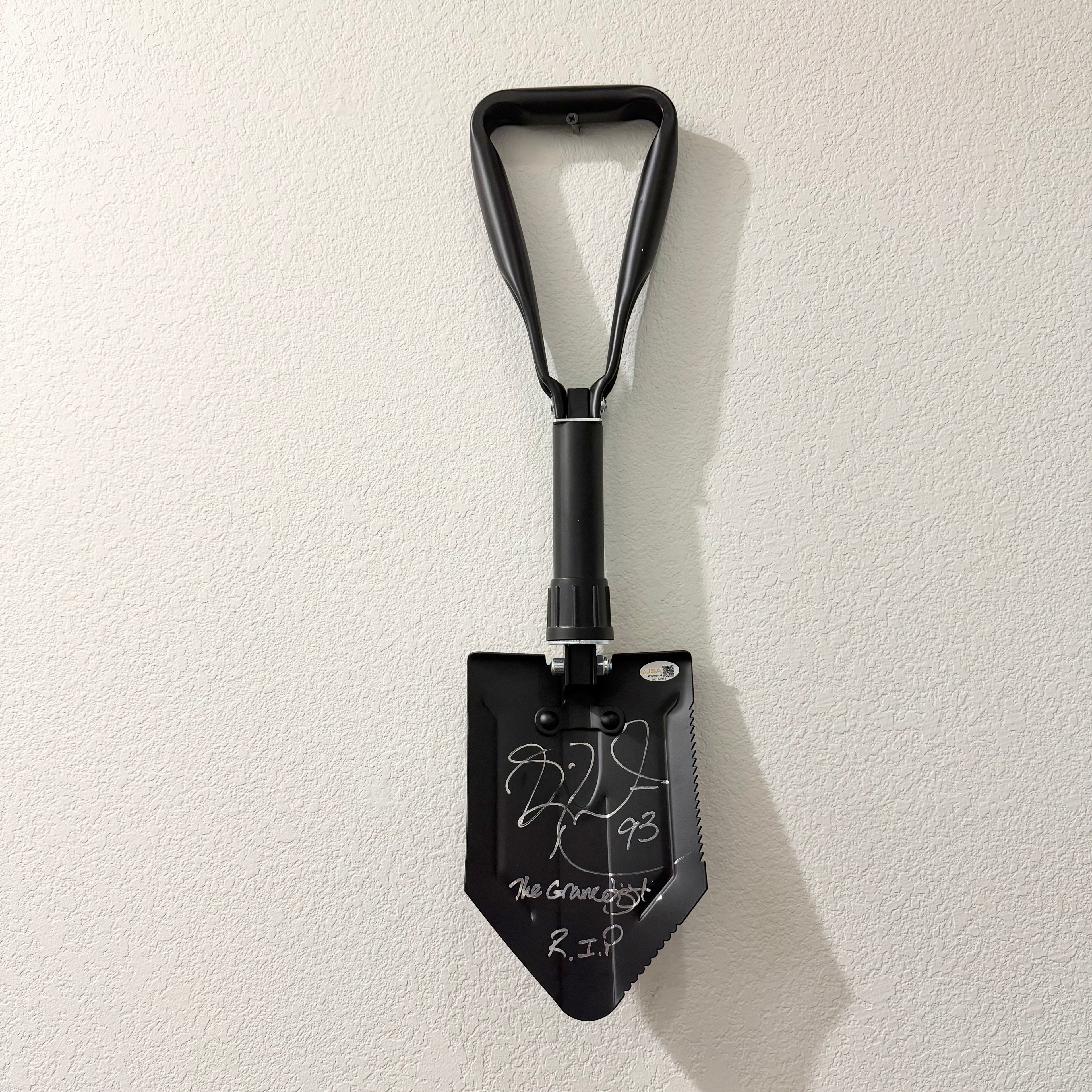 Gilbert Brown Signed Shovel