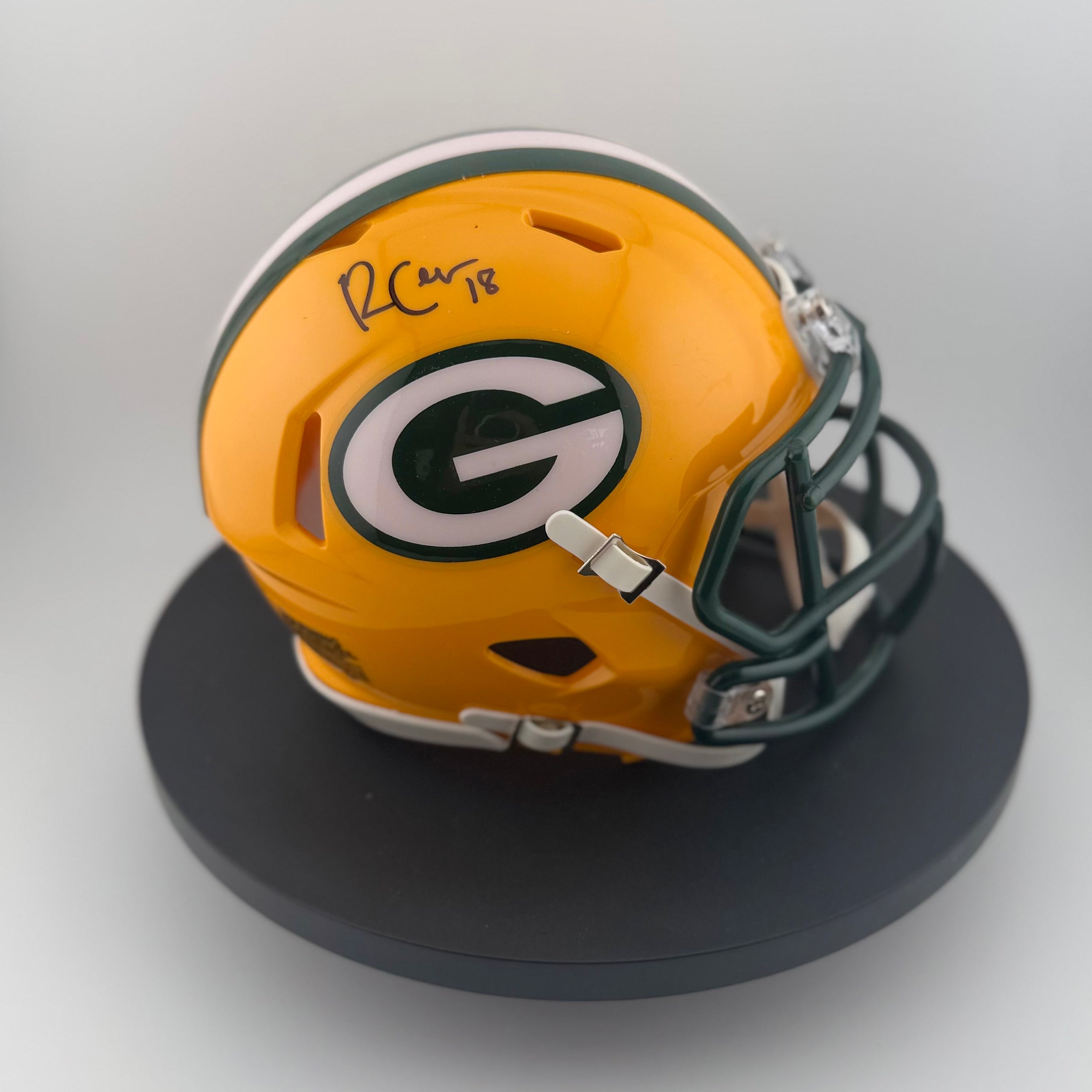 Randall Cobb Signed Packers Speed Mini Helmet