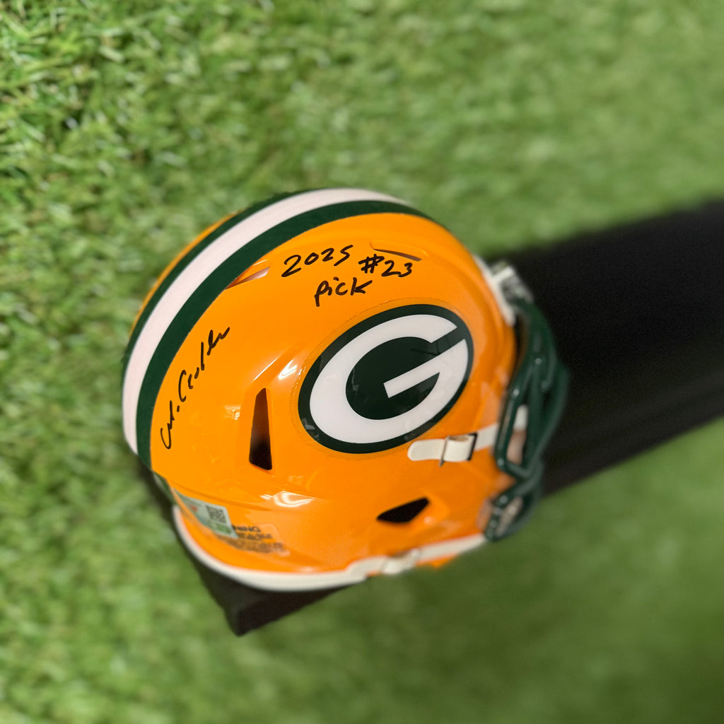 Matthew Golden Signed Speed Mini w/ Scrip