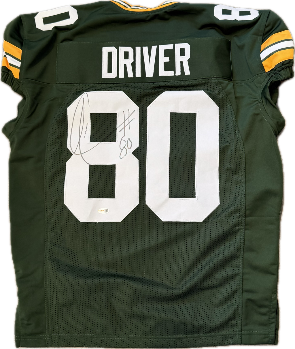 Donald Driver Signed Custom/Replica Jersey- Game Cut!