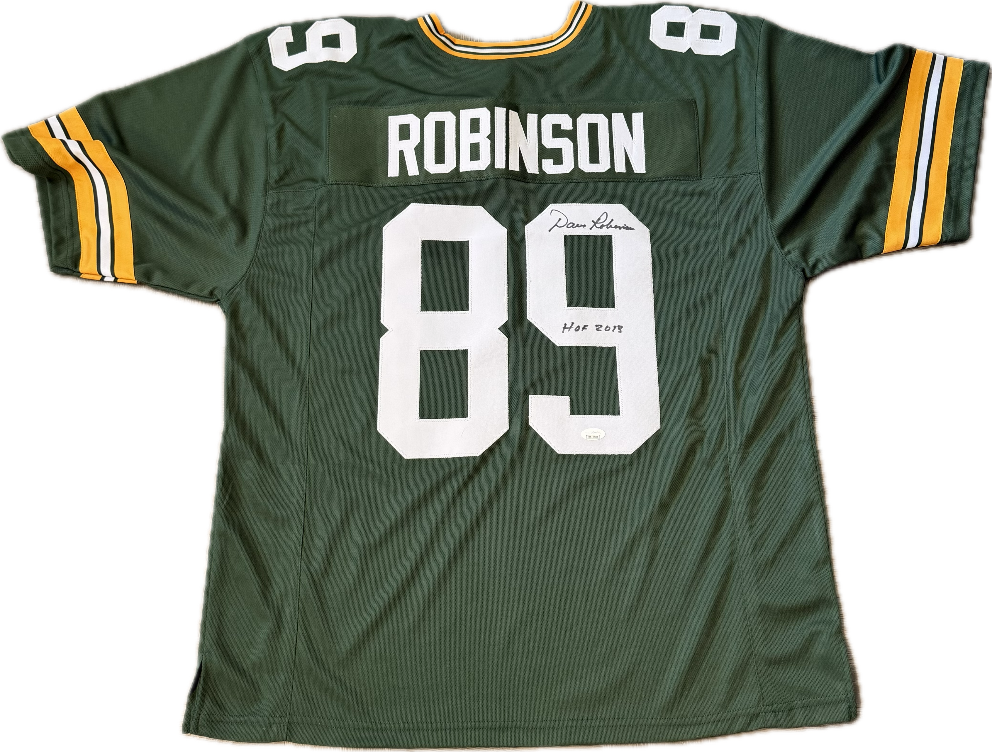 Dave Robinson Signed Custom/Replica Jersey