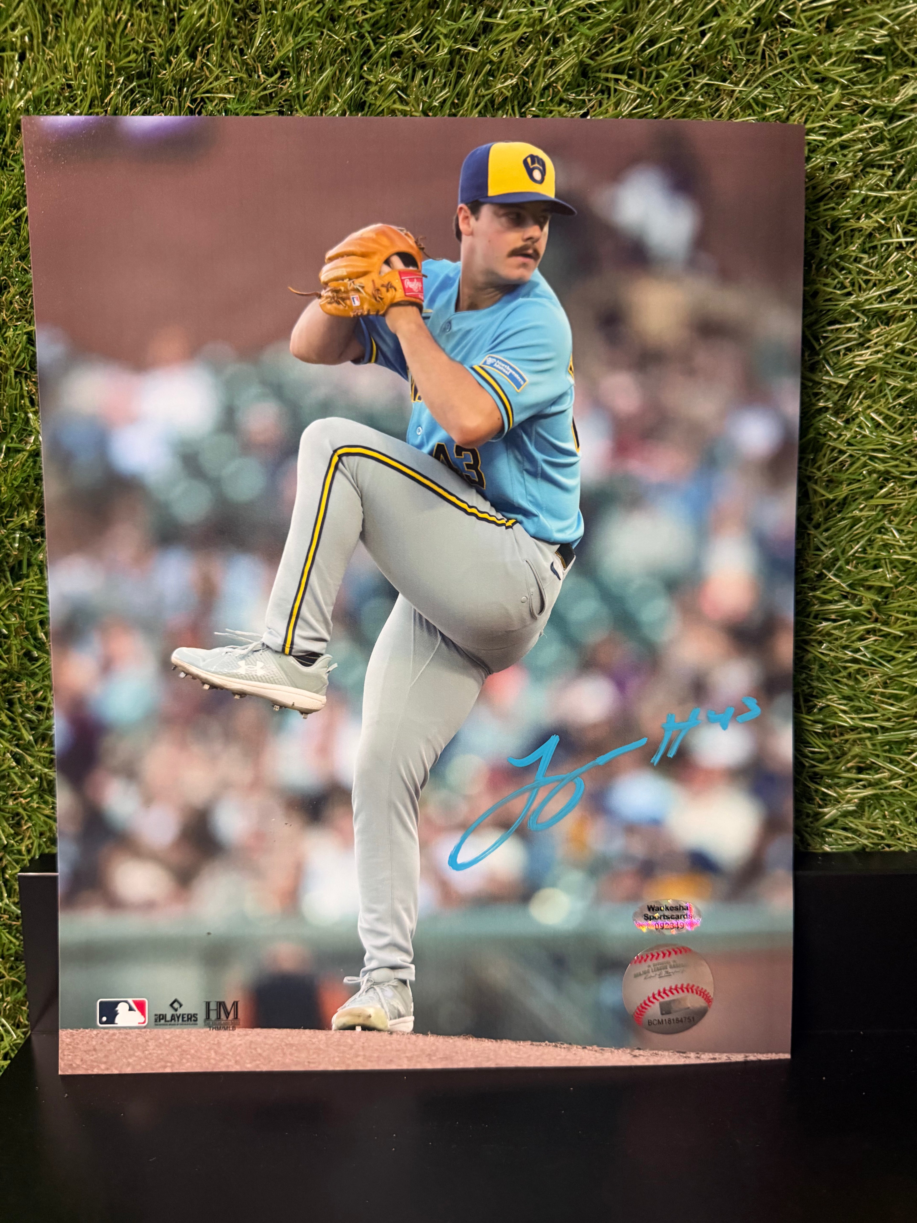 Logan Henderson Signed 8x10