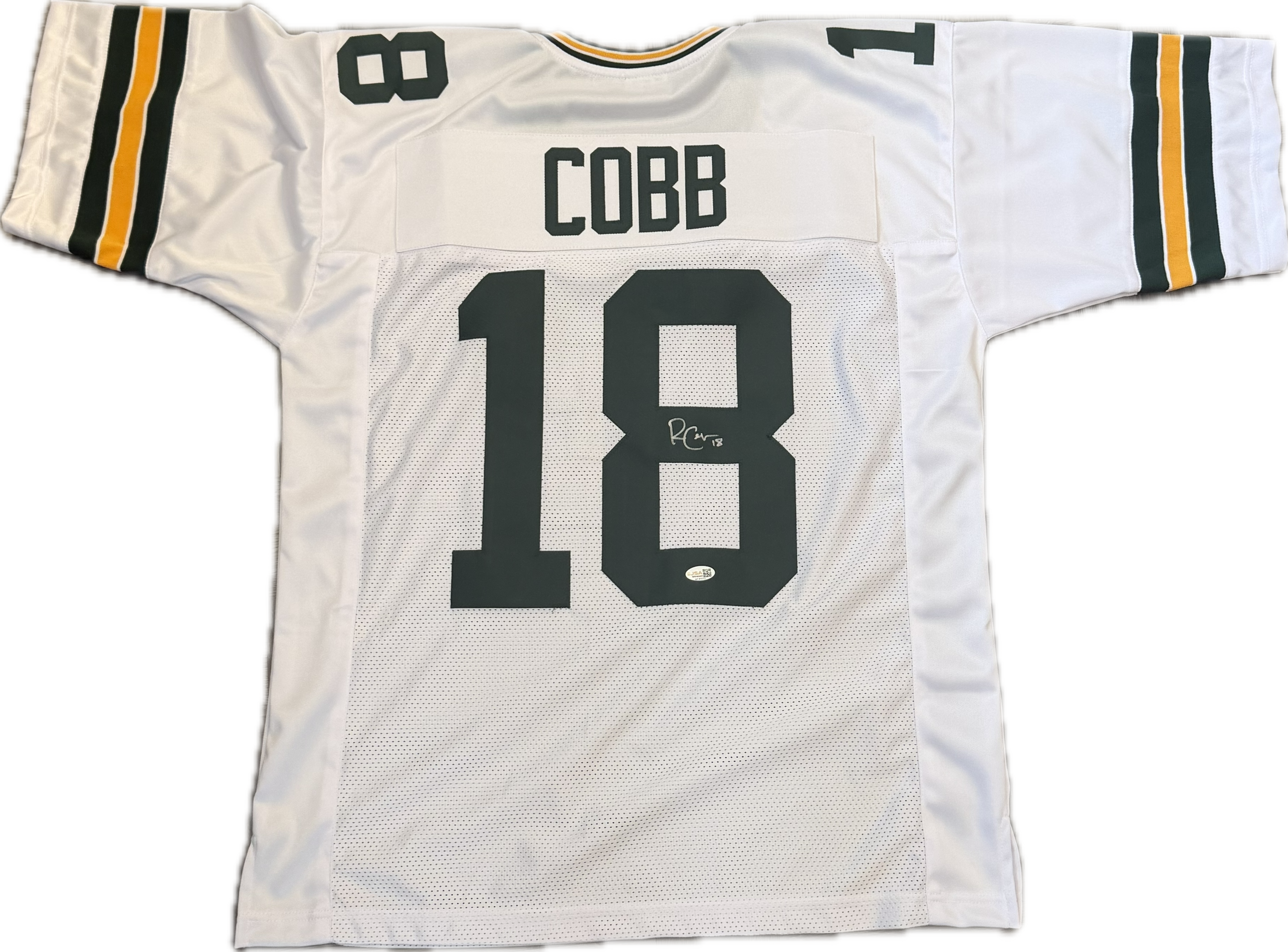 Randall Cobb Signed Custom/Replica Away Jersey