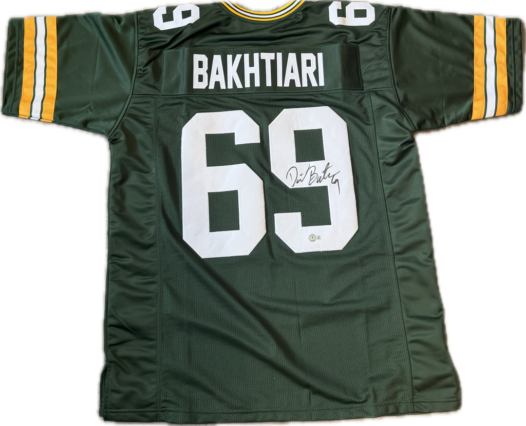David Bakhtiari Signed Custom/Replica Jersey