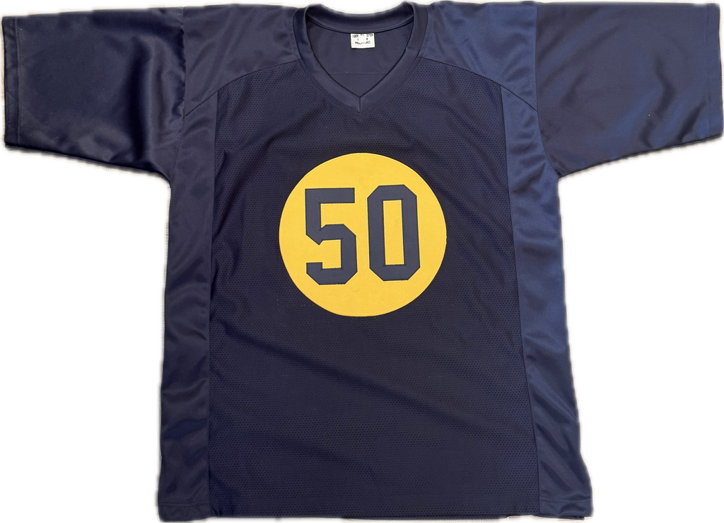 AJ Hawk Signed Custom/Replica Throwback Jersey