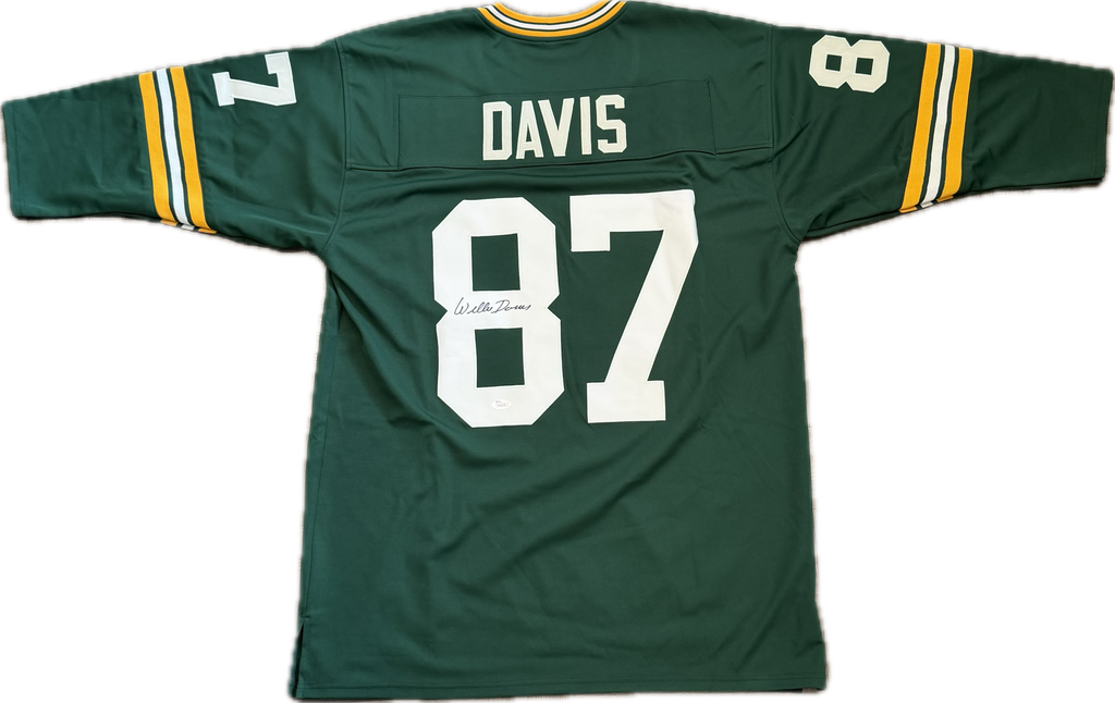 Willie Davis Signed Custom Jersey