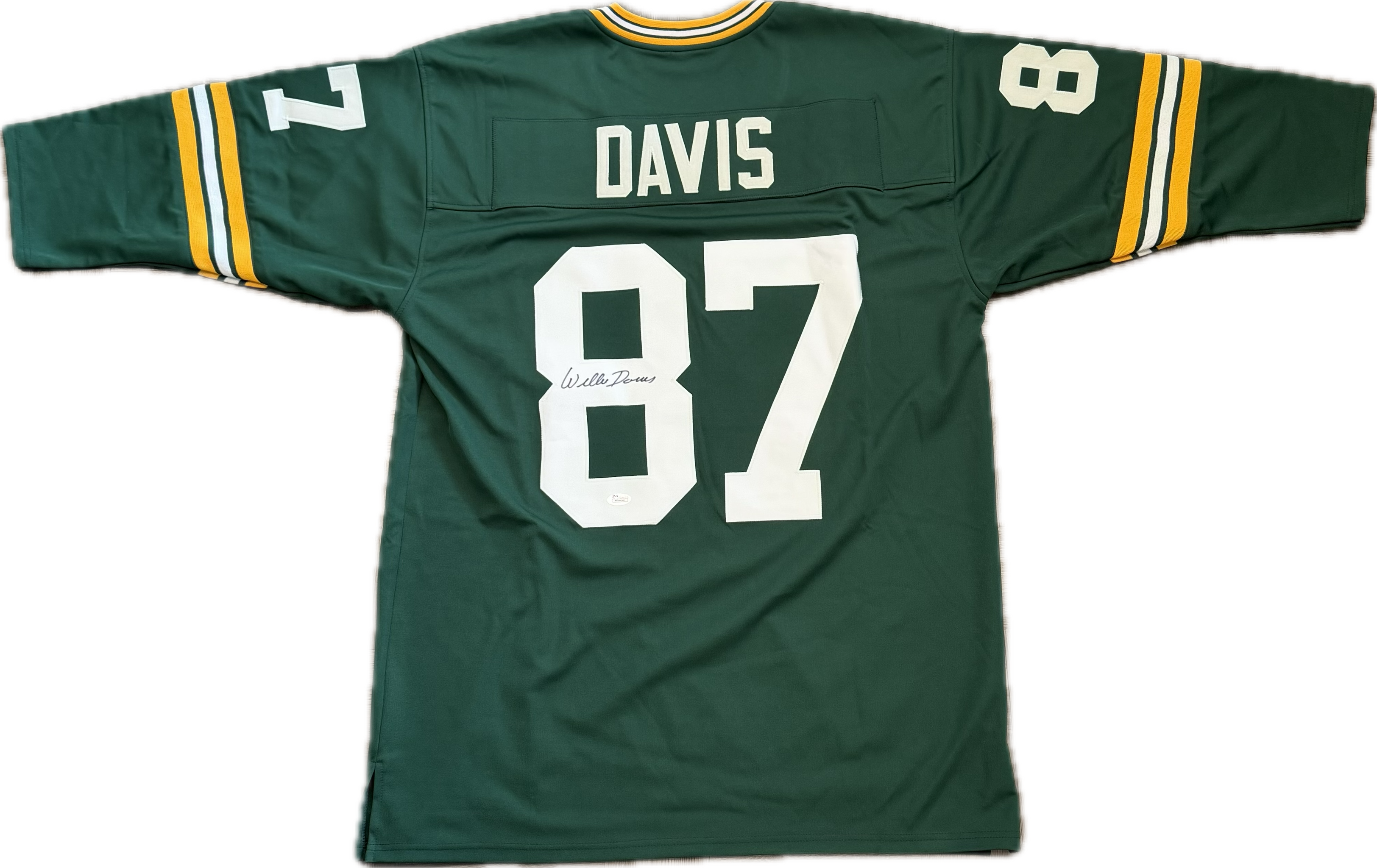 Willie Davis Signed Custom Jersey