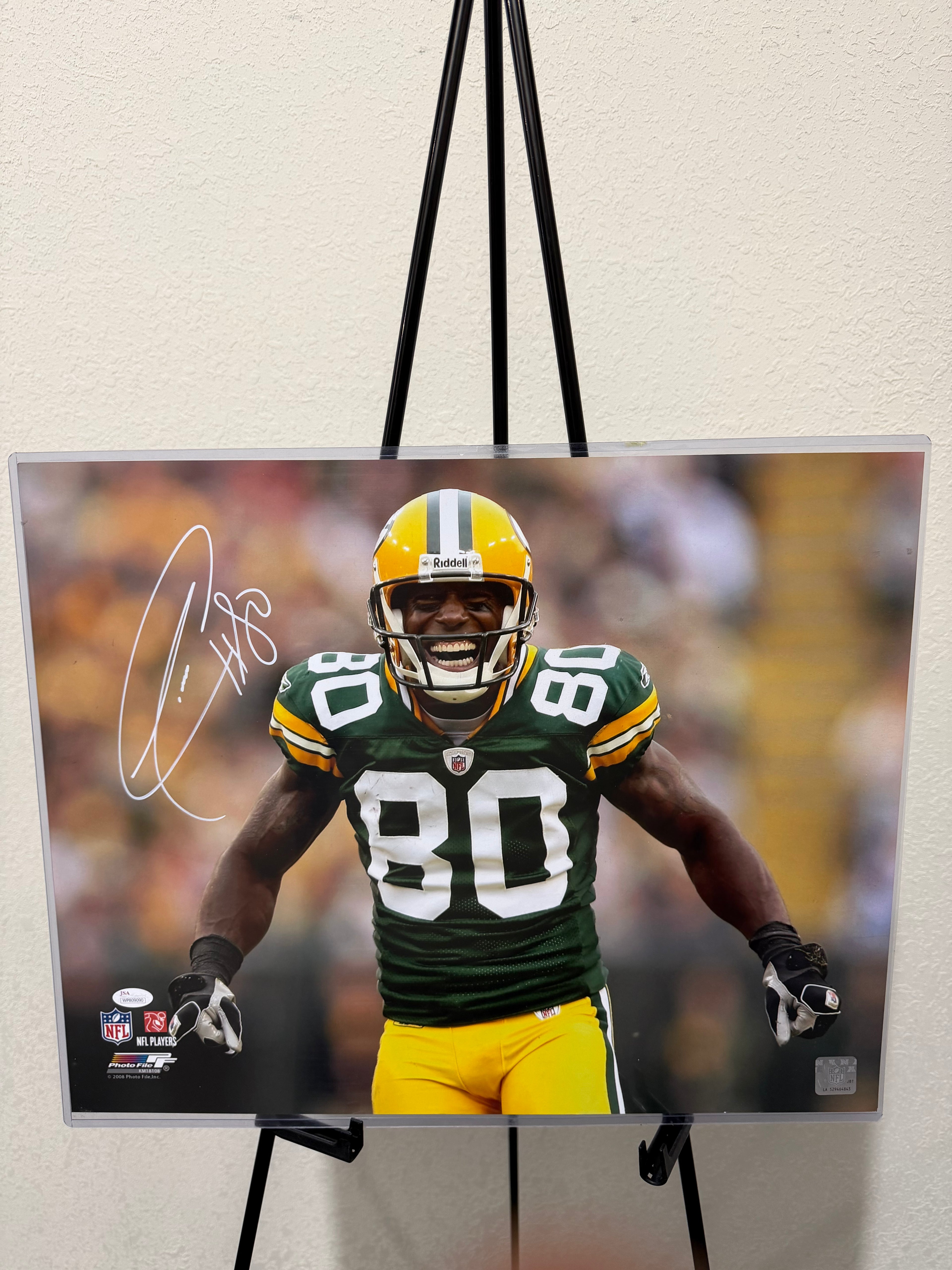 Donald Driver Signed 16x20