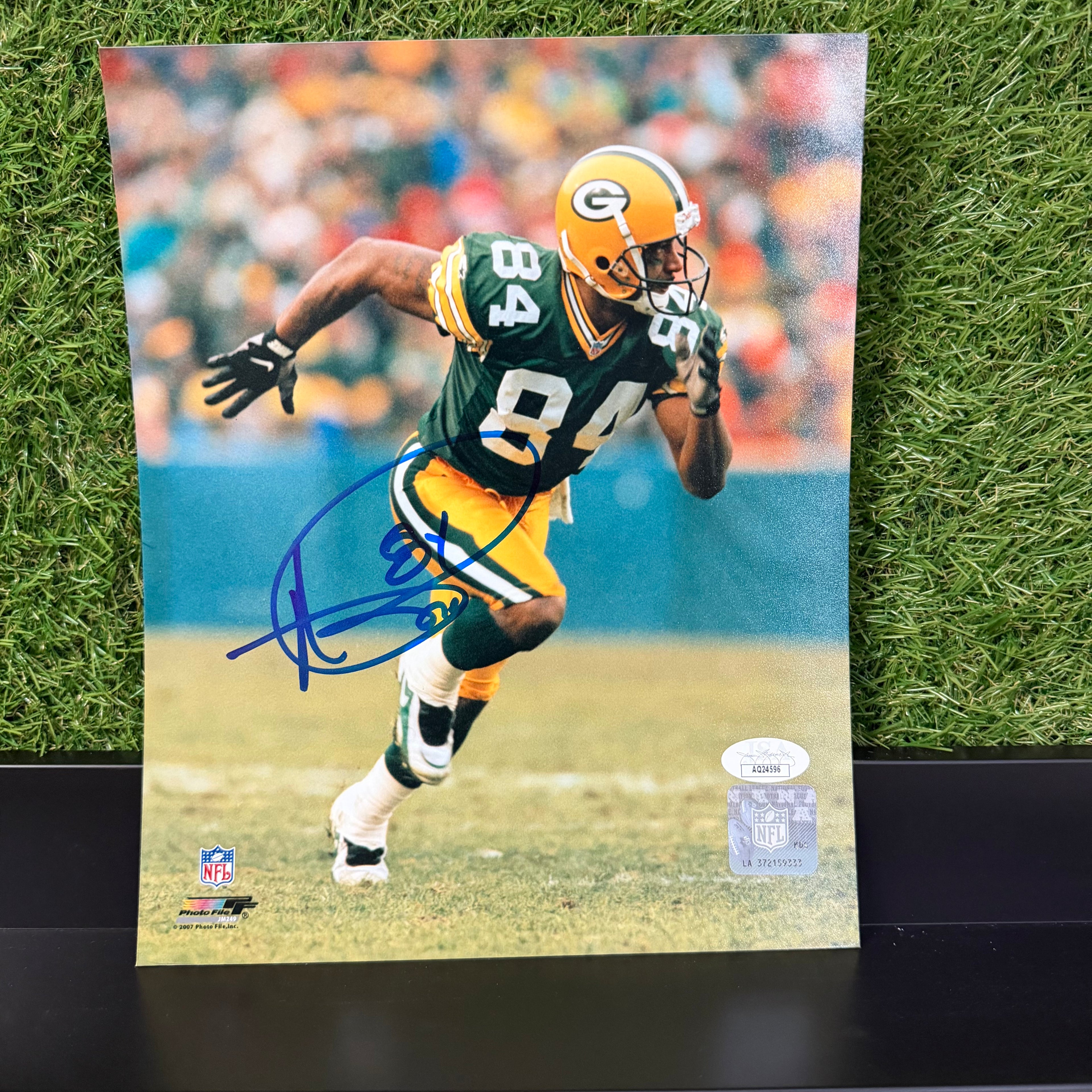 Andre Rison Signed 8x10