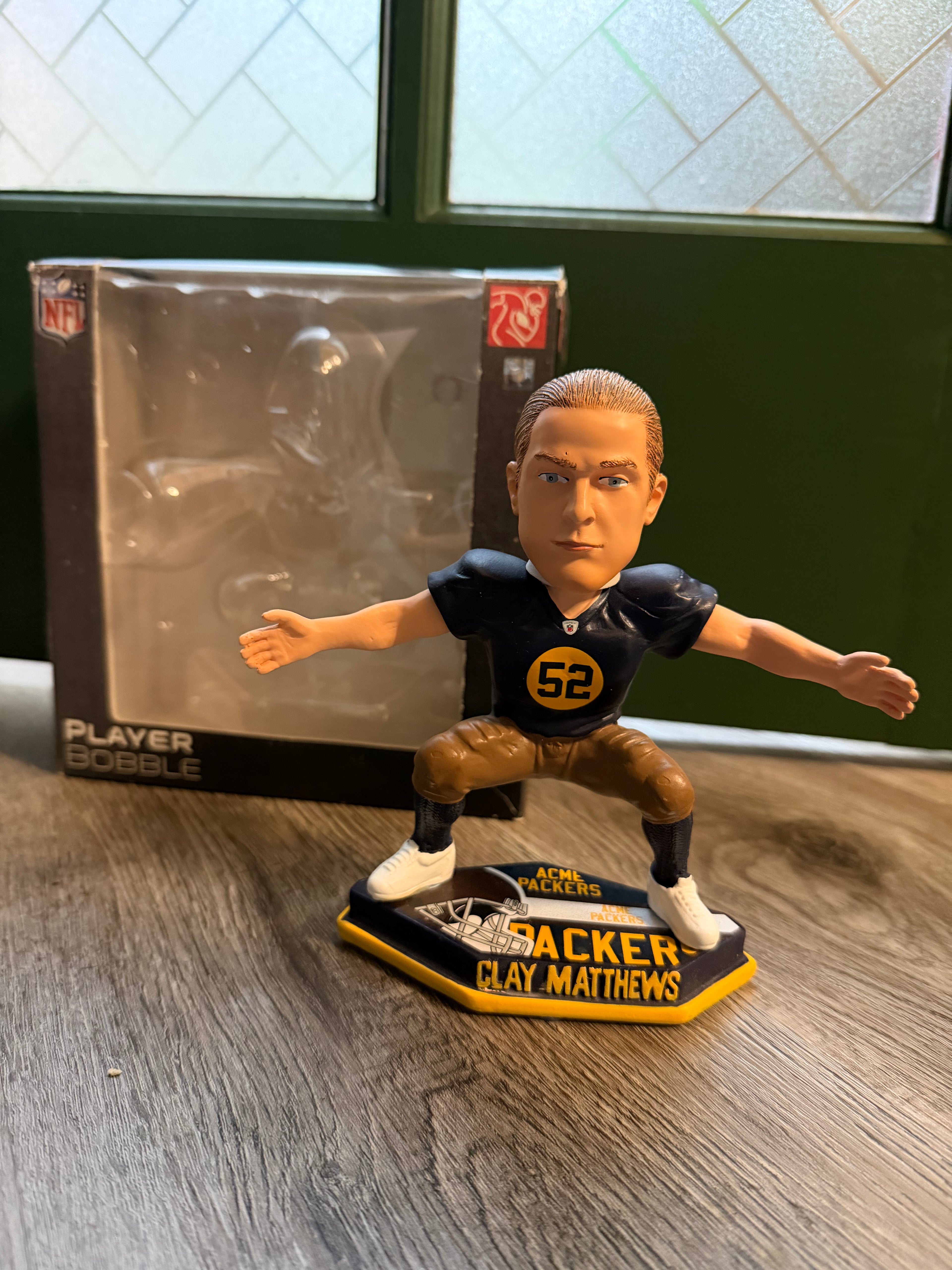Clay Matthews Throwback Bobblehead
