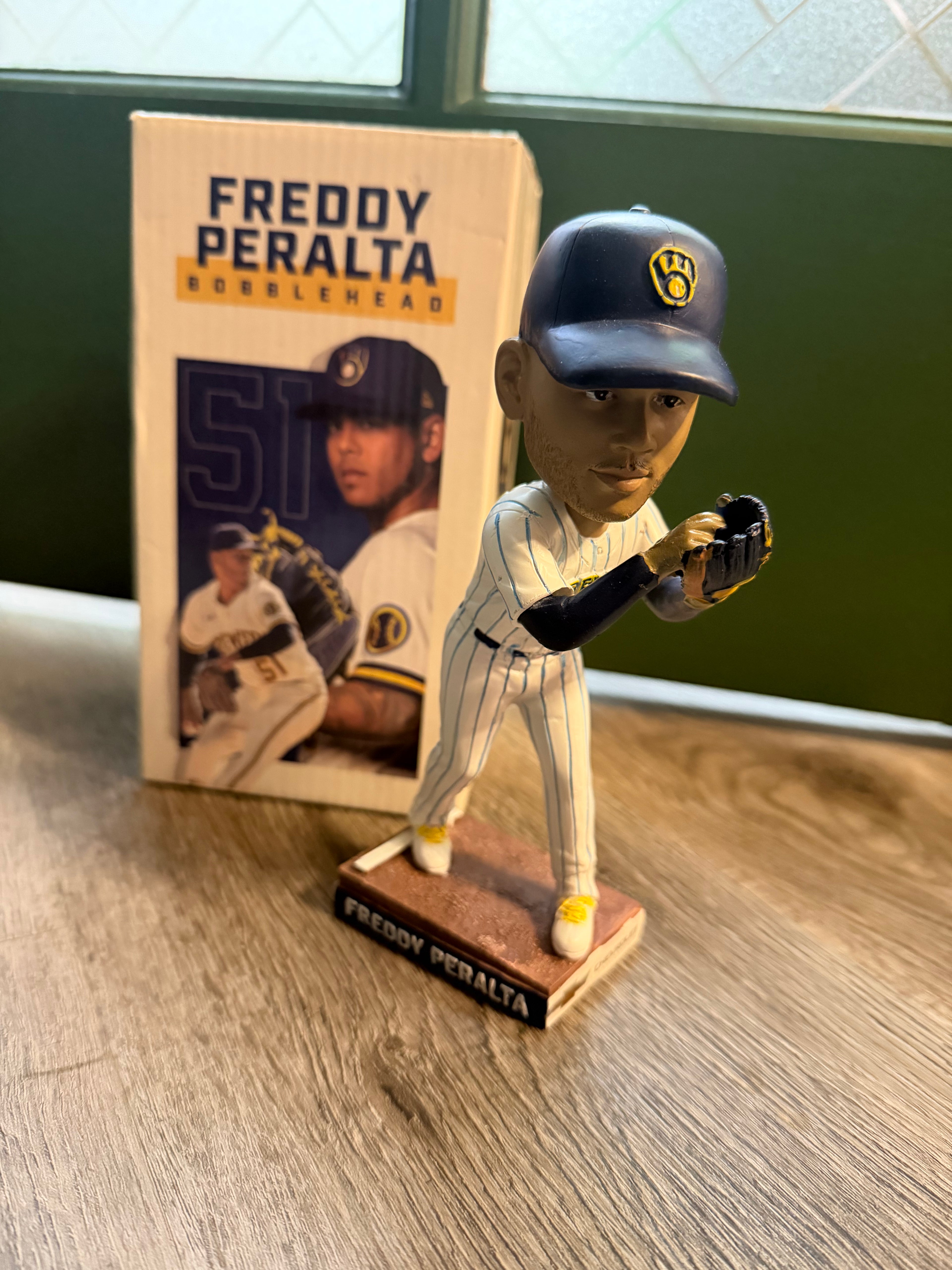 Freddy Peralta SGA Bobblehead