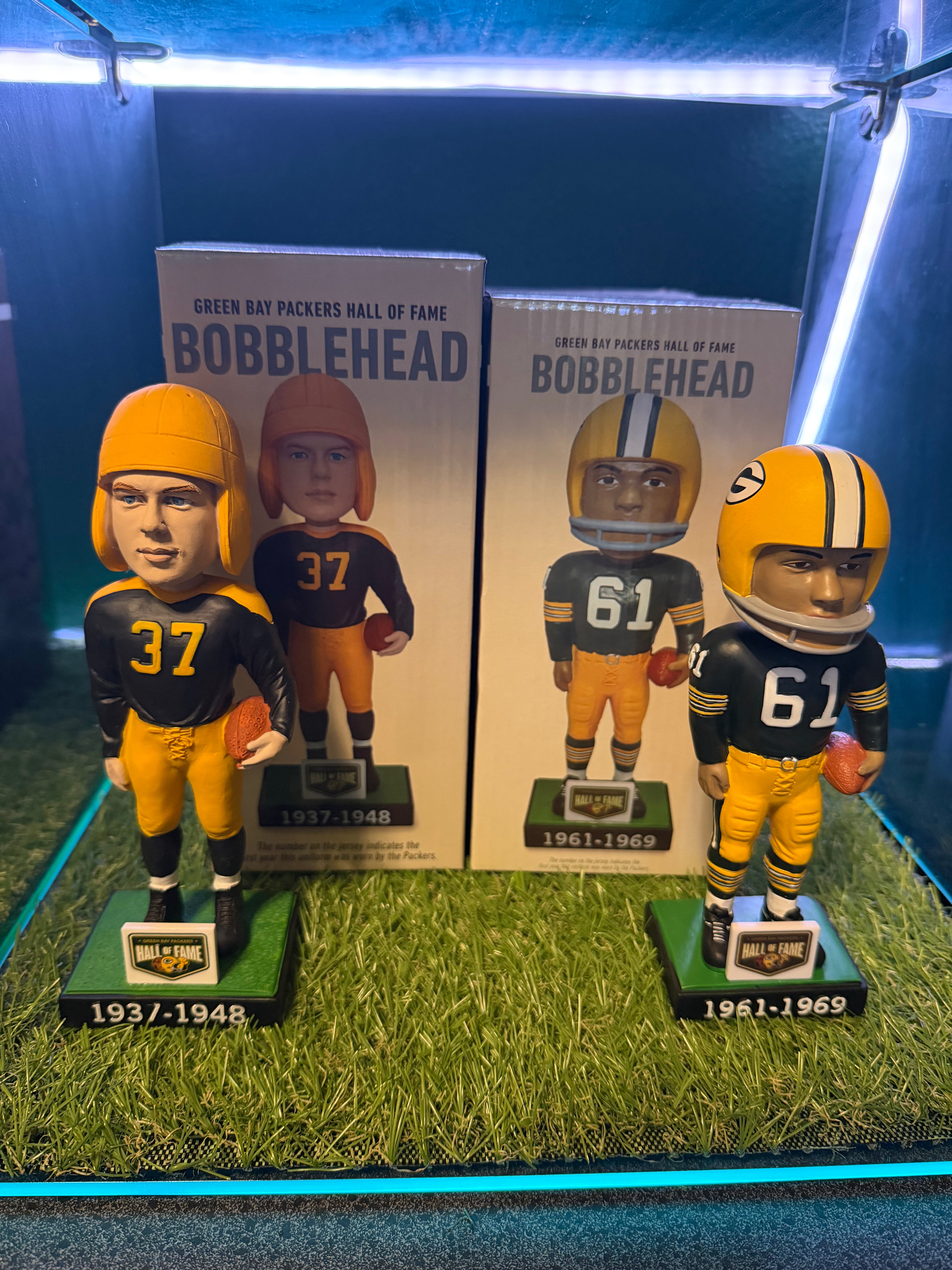 Packers Hall of Fame Bobblehead Team Set