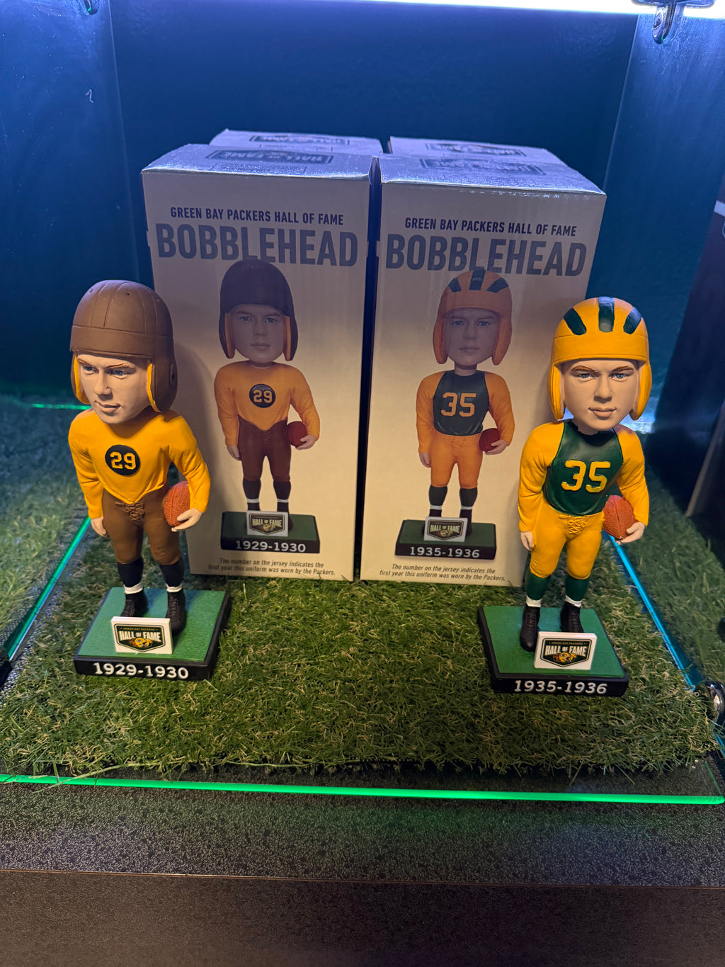 Packers Hall of Fame Bobblehead Team Set