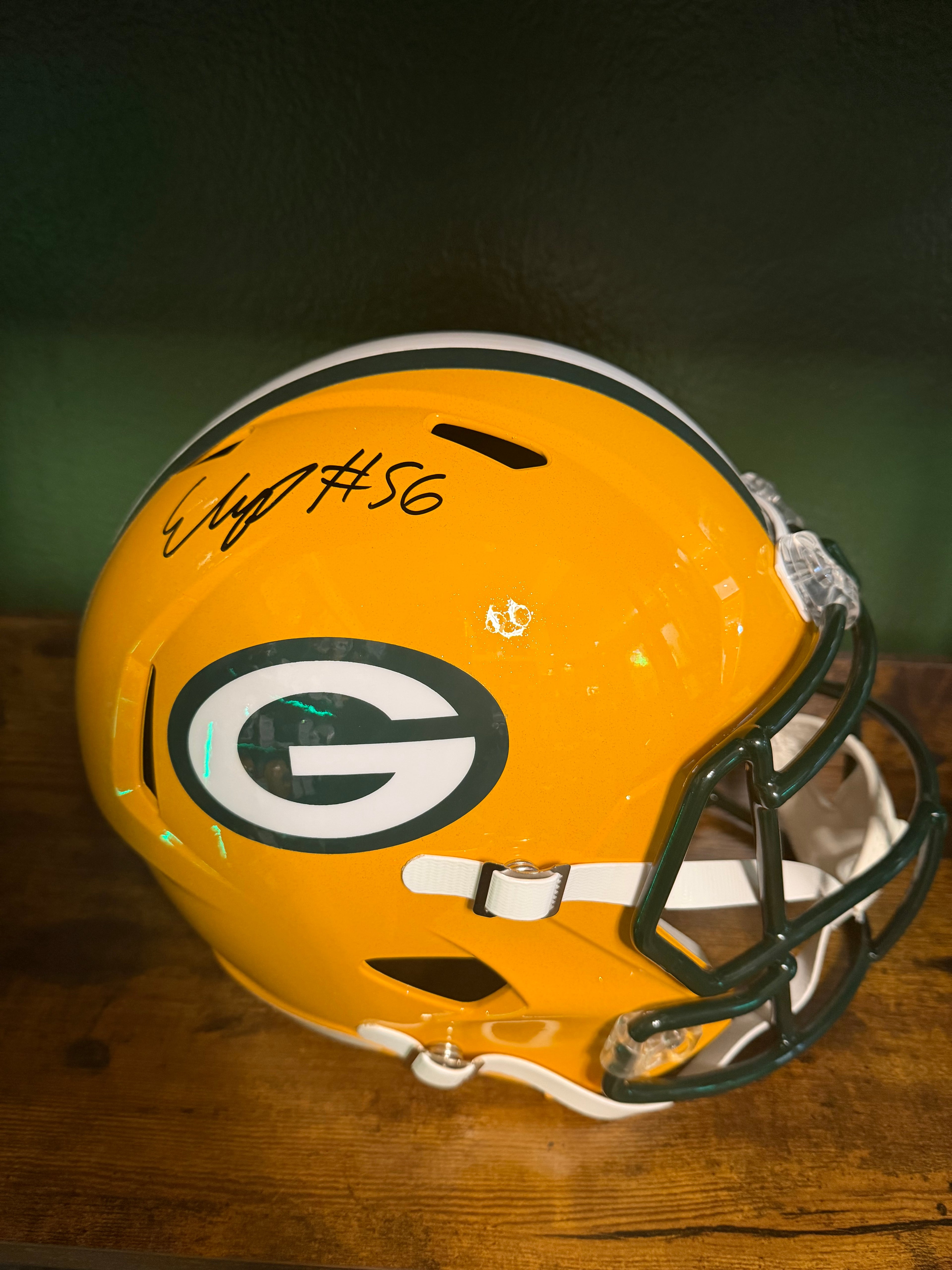 Edgerrin Cooper Full Size Rep Helmet