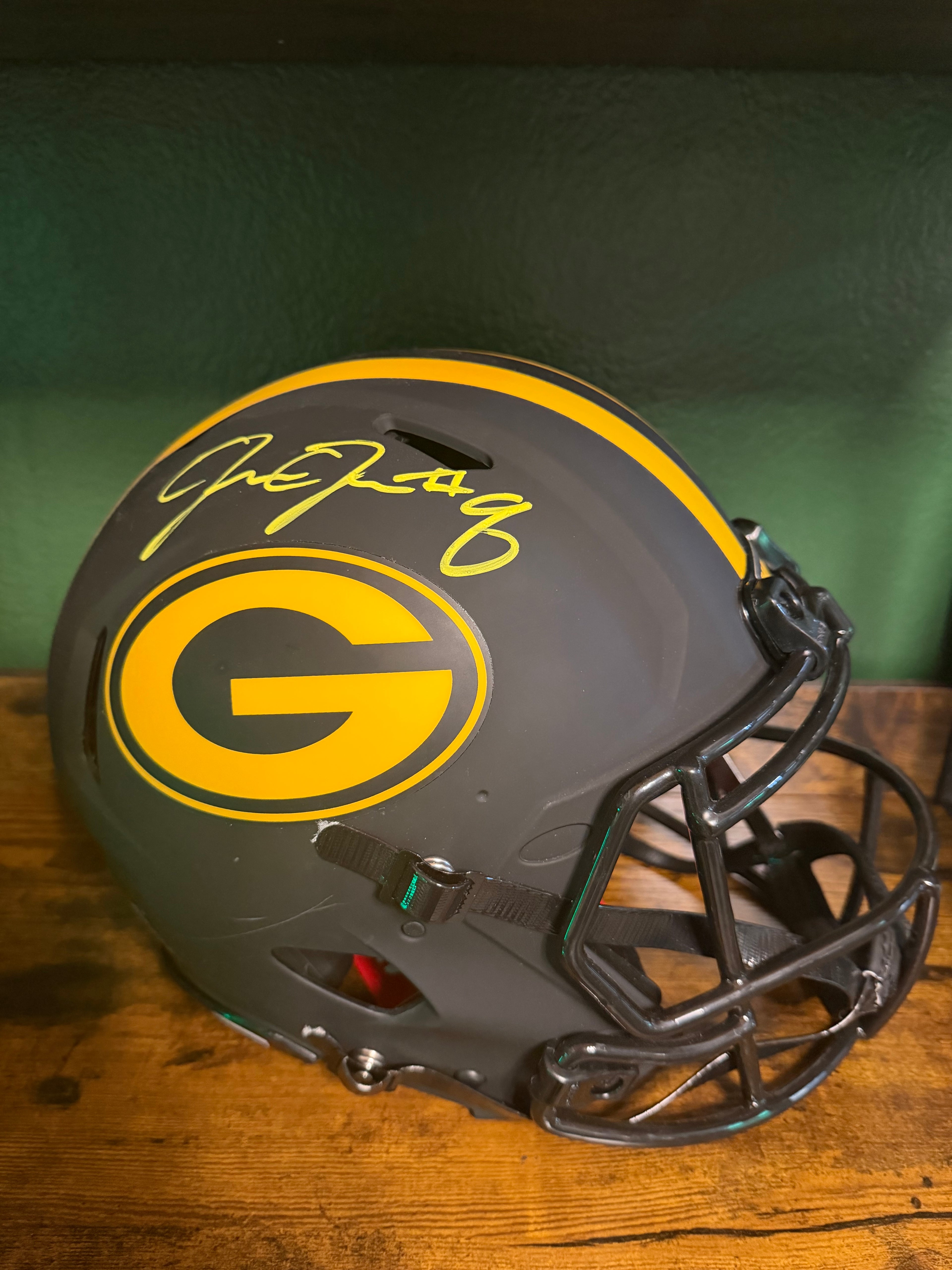 Josh Jacobs Eclipse Full Size Authentic Helmet