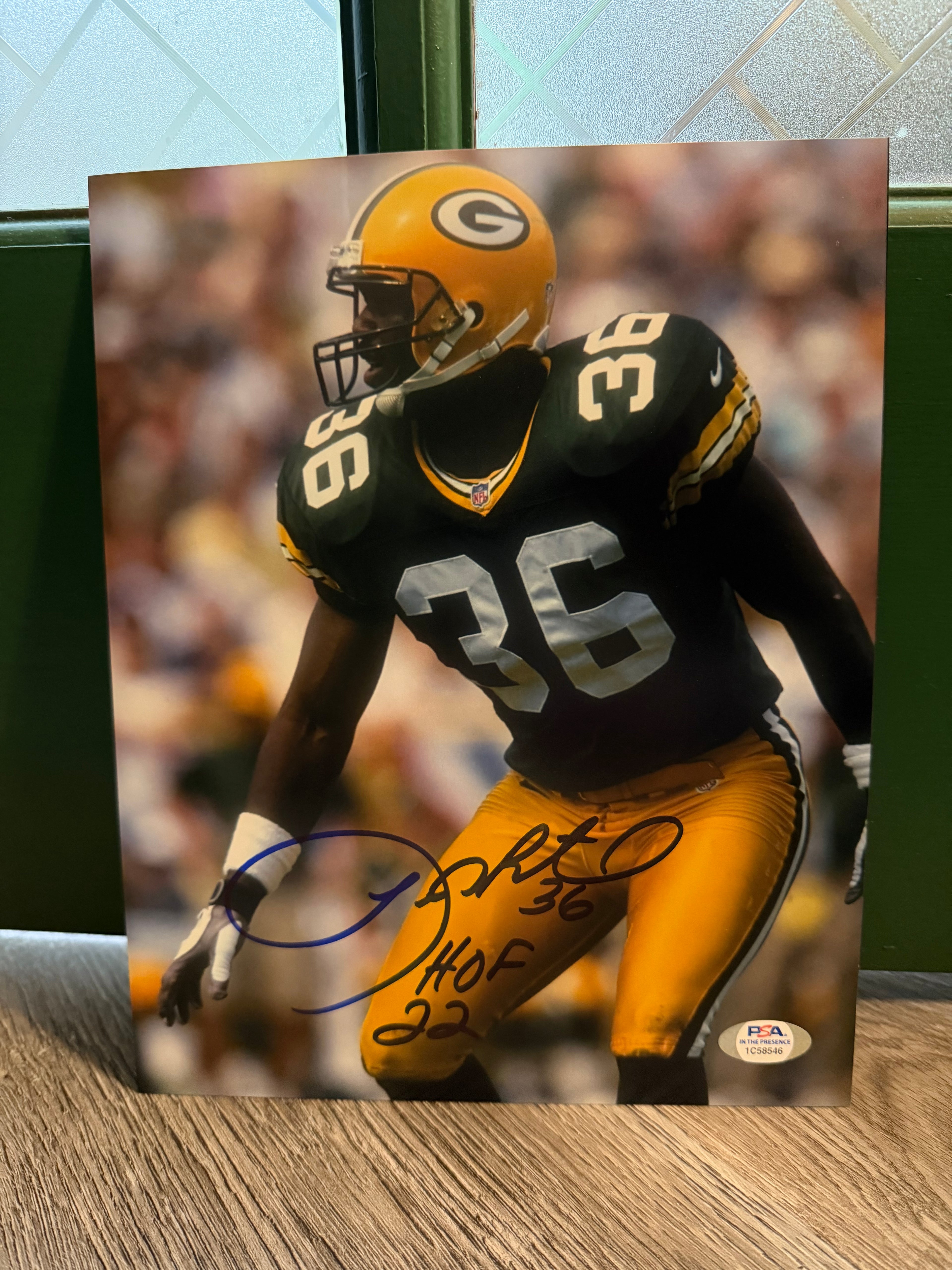 LeRoy Butler Signed 8x10