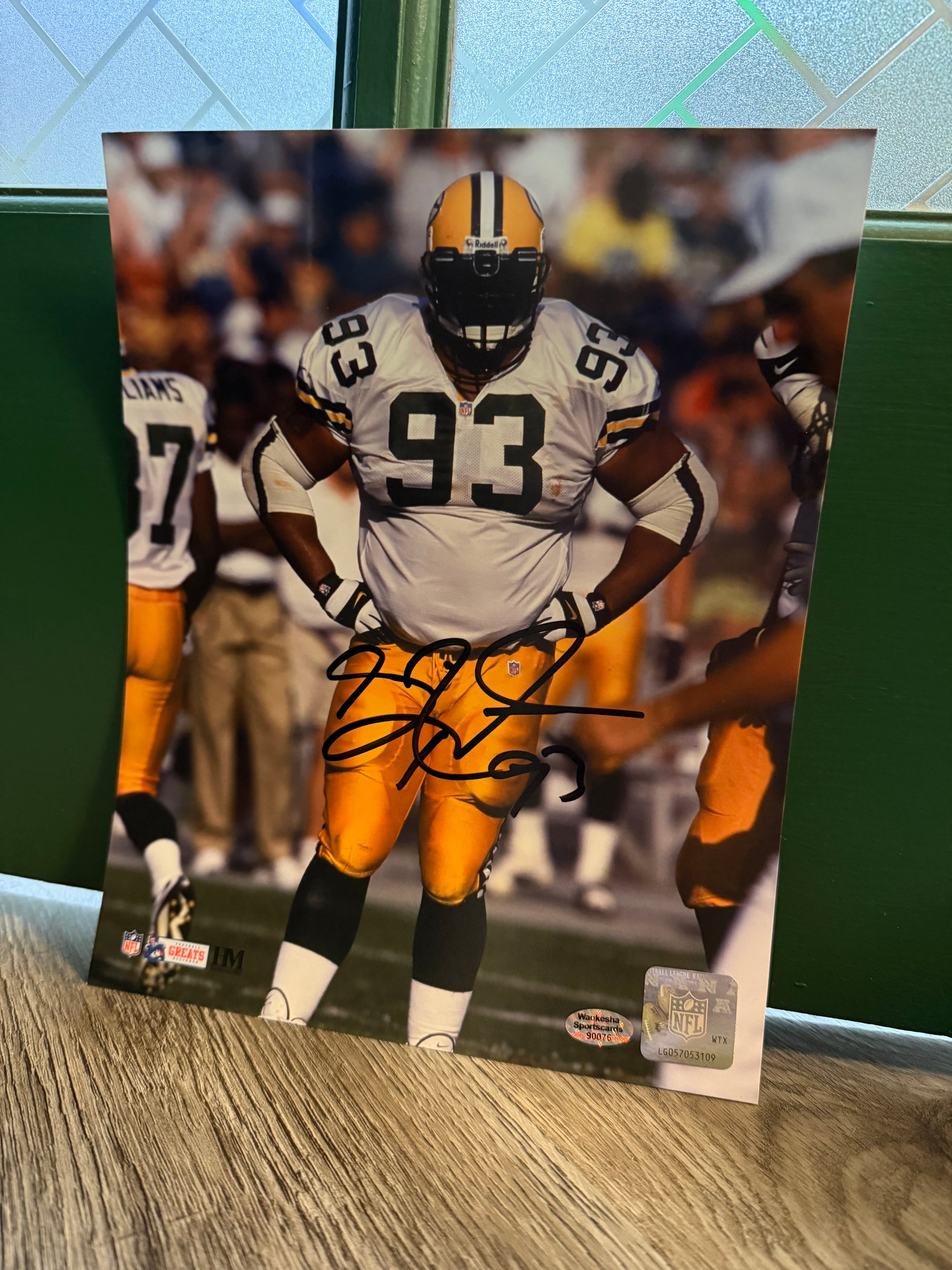 Gilbert Brown Signed 8x10