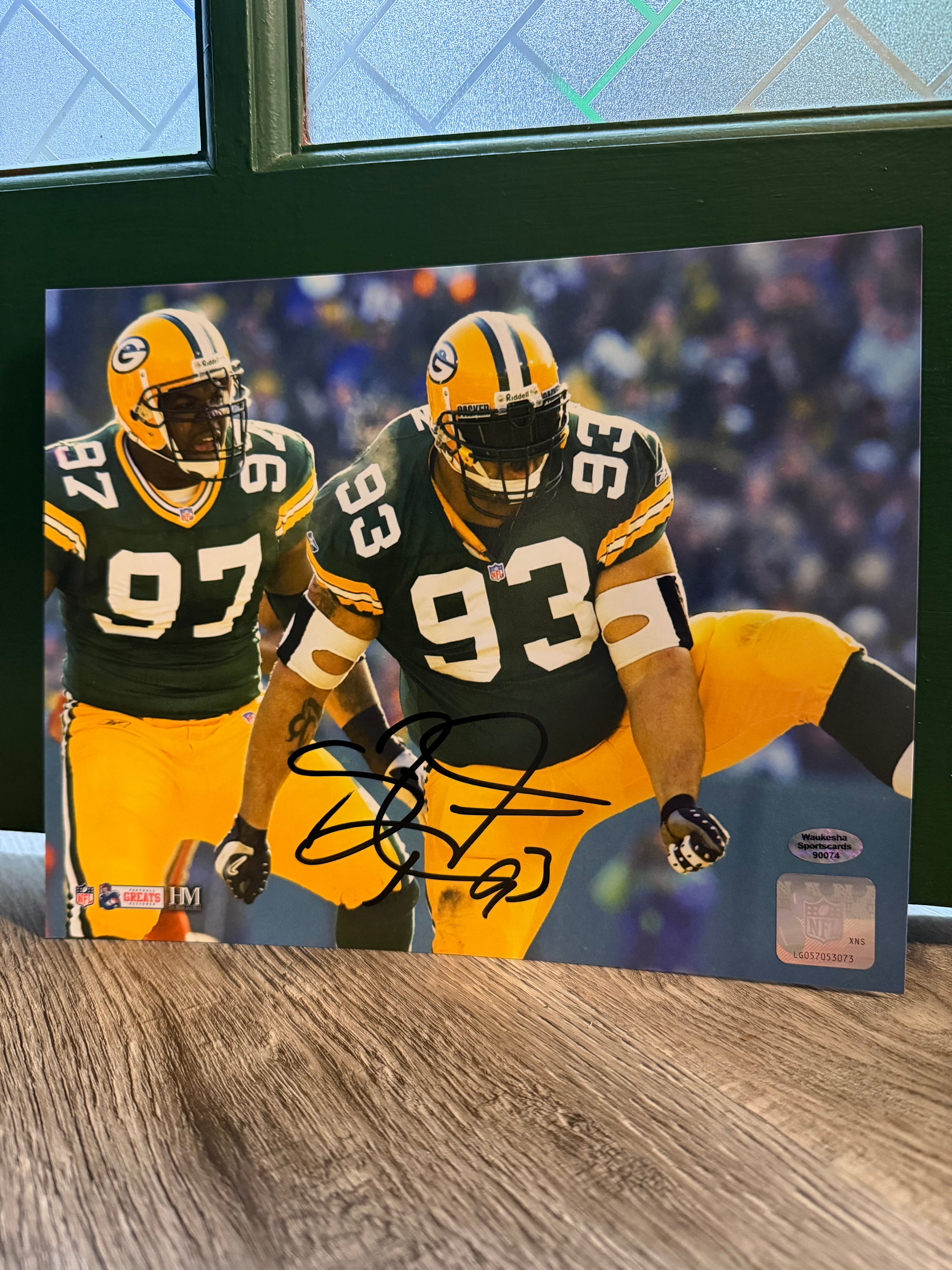 Gilbert Brown Signed 8x10