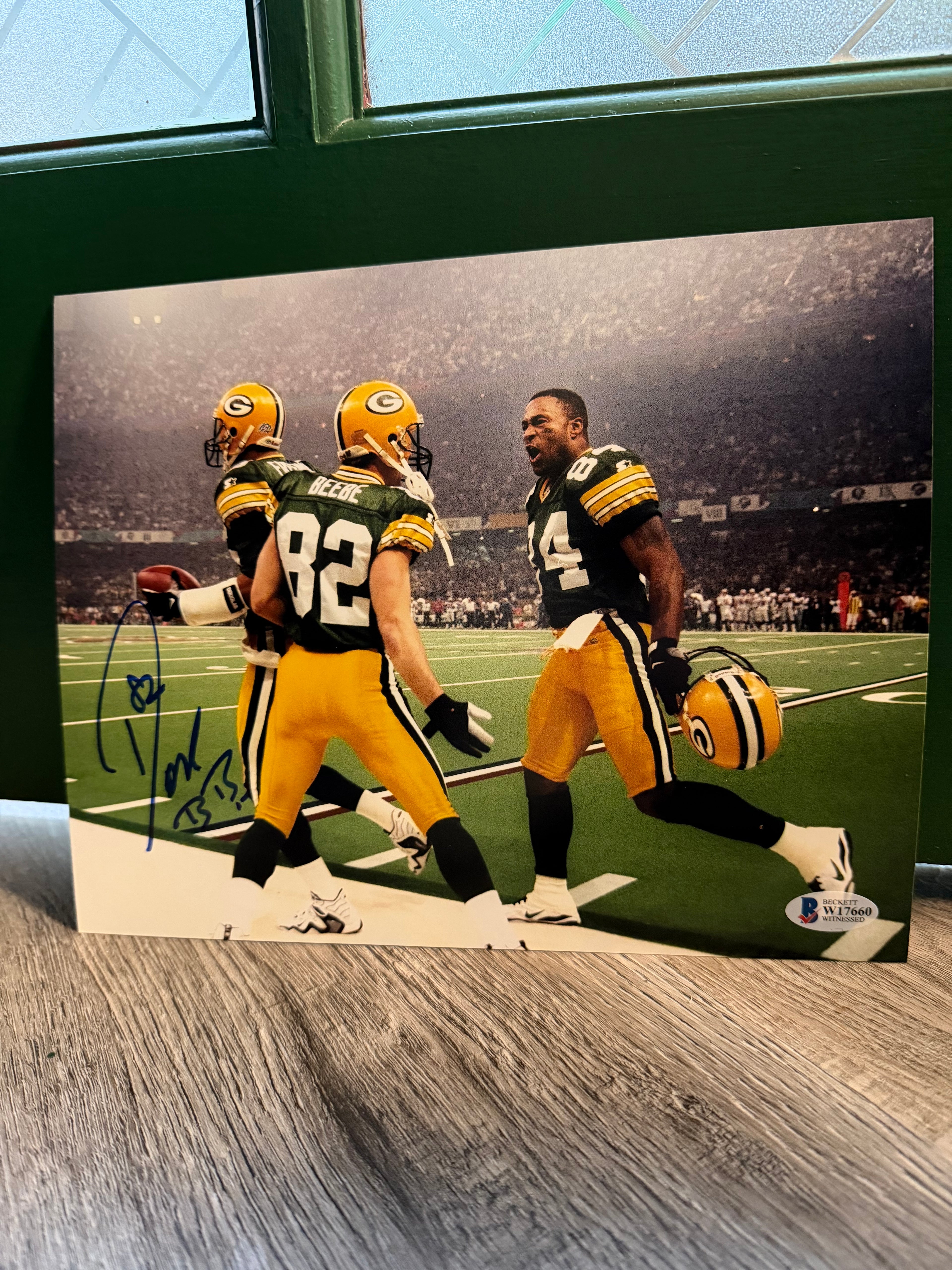 Don Beebe Signed 8x10