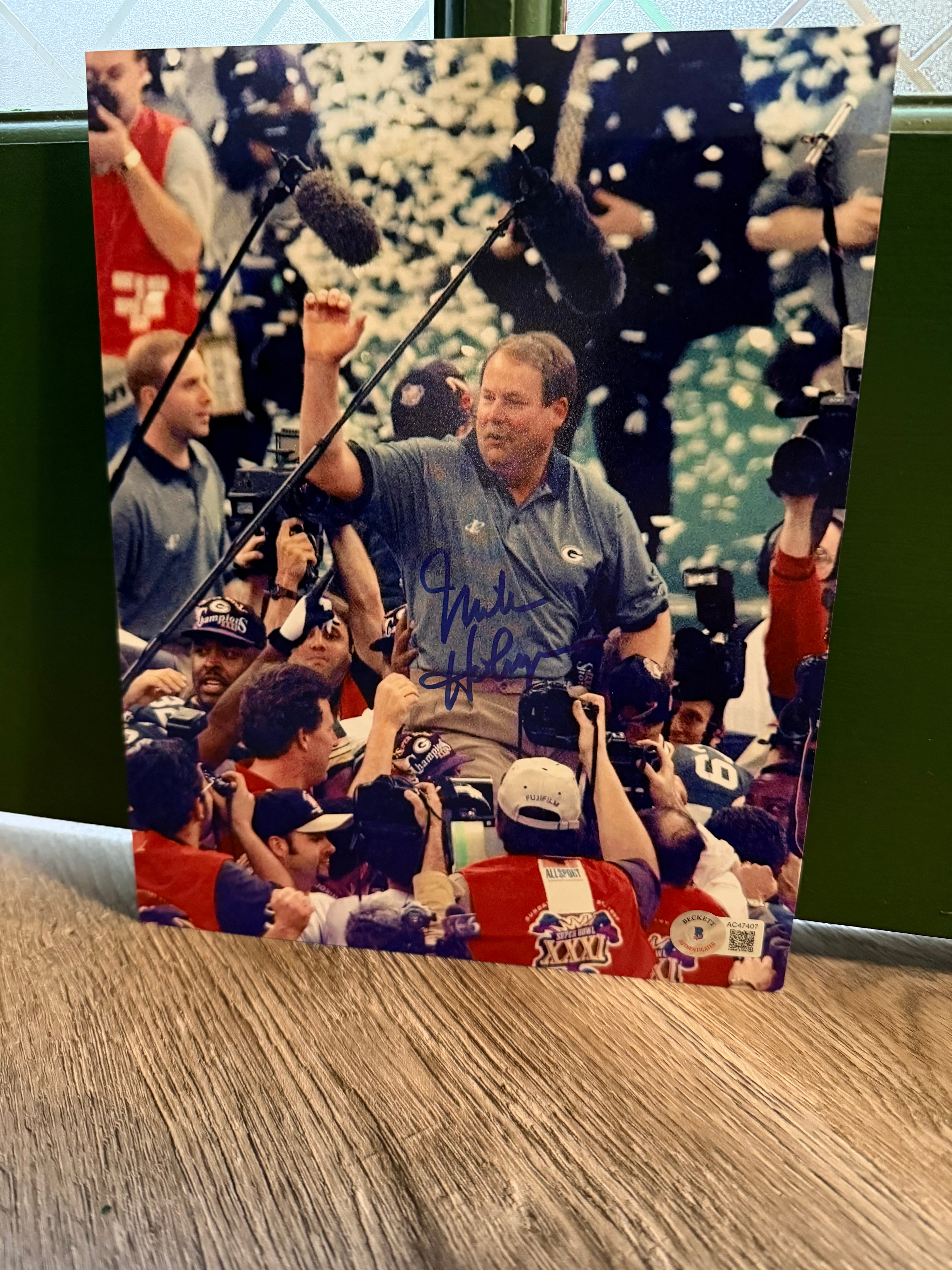 Mike Holmgren Signed 8x10