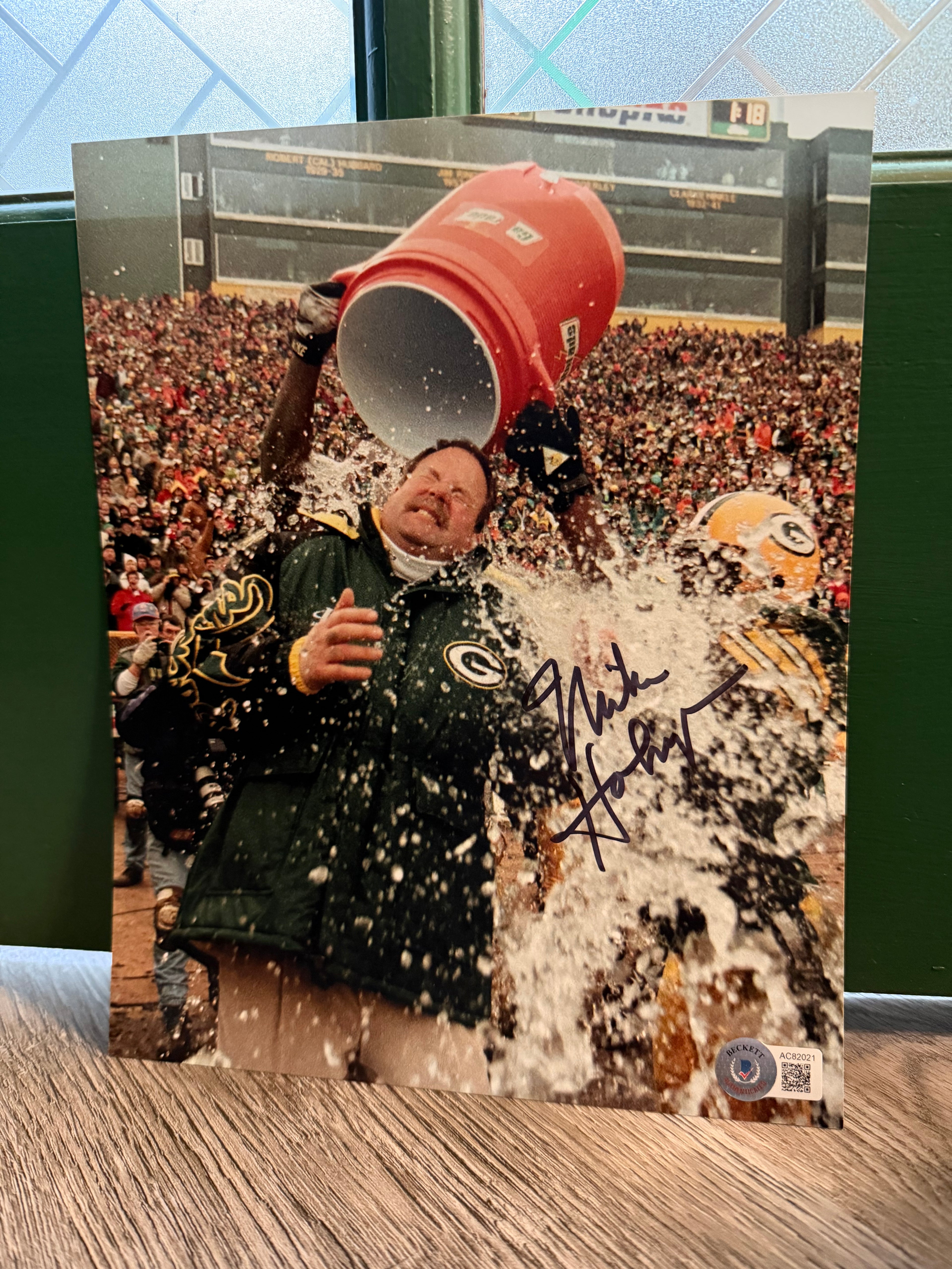 Mike Holmgren Signed 8x10
