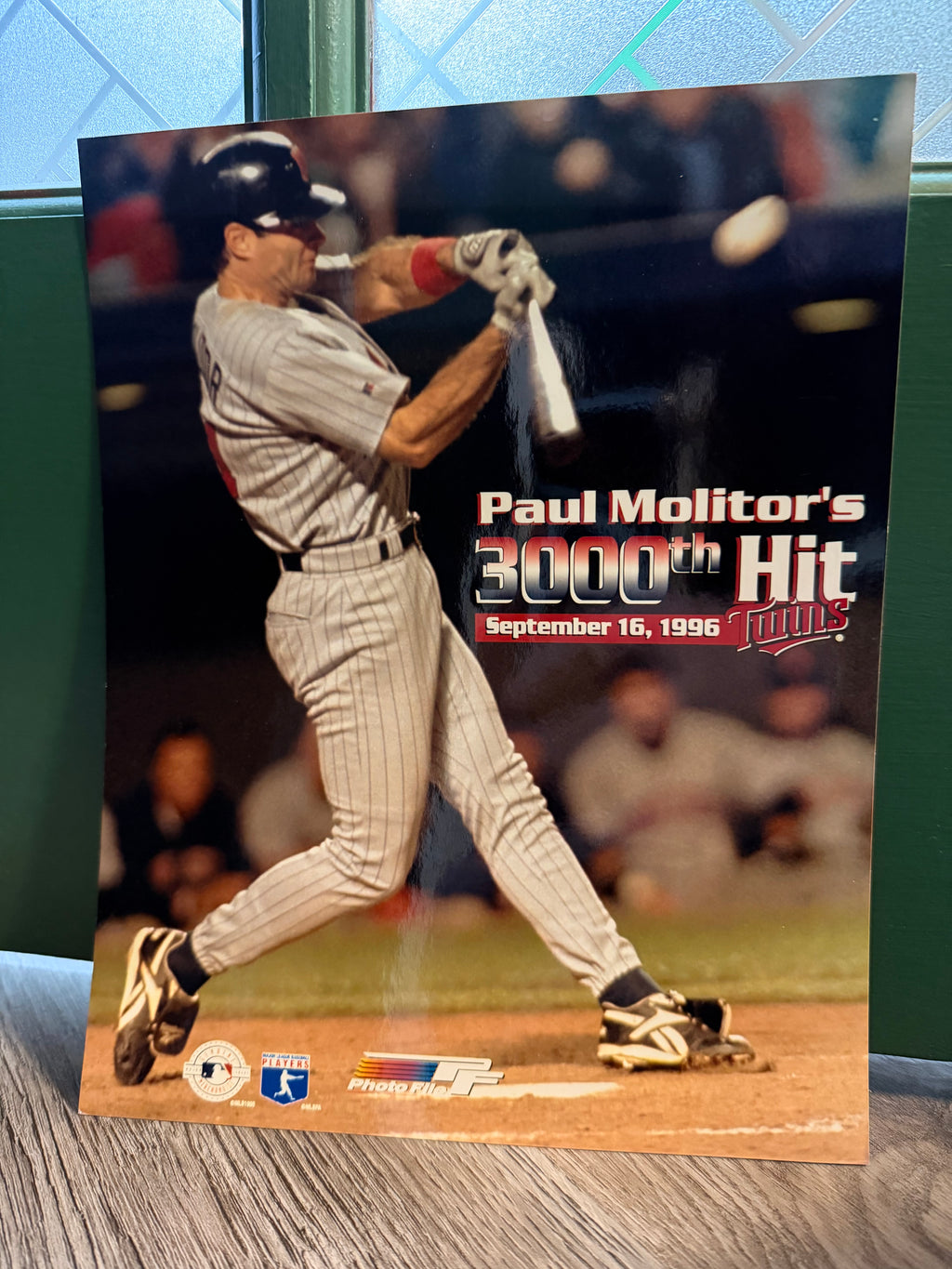 Paul Molitor Signed 3000th Ticket Stub