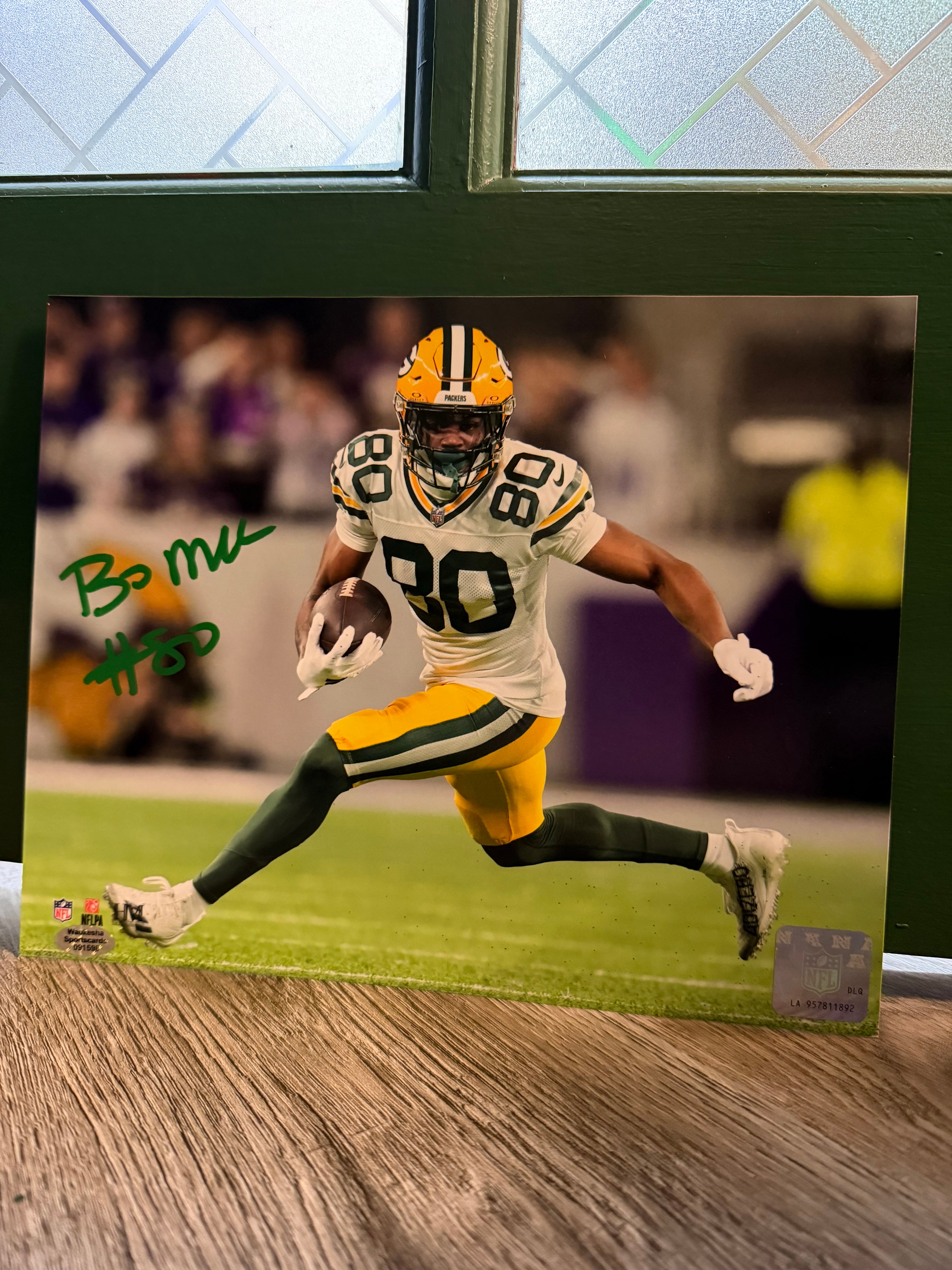 Bo Melton Signed 8x10
