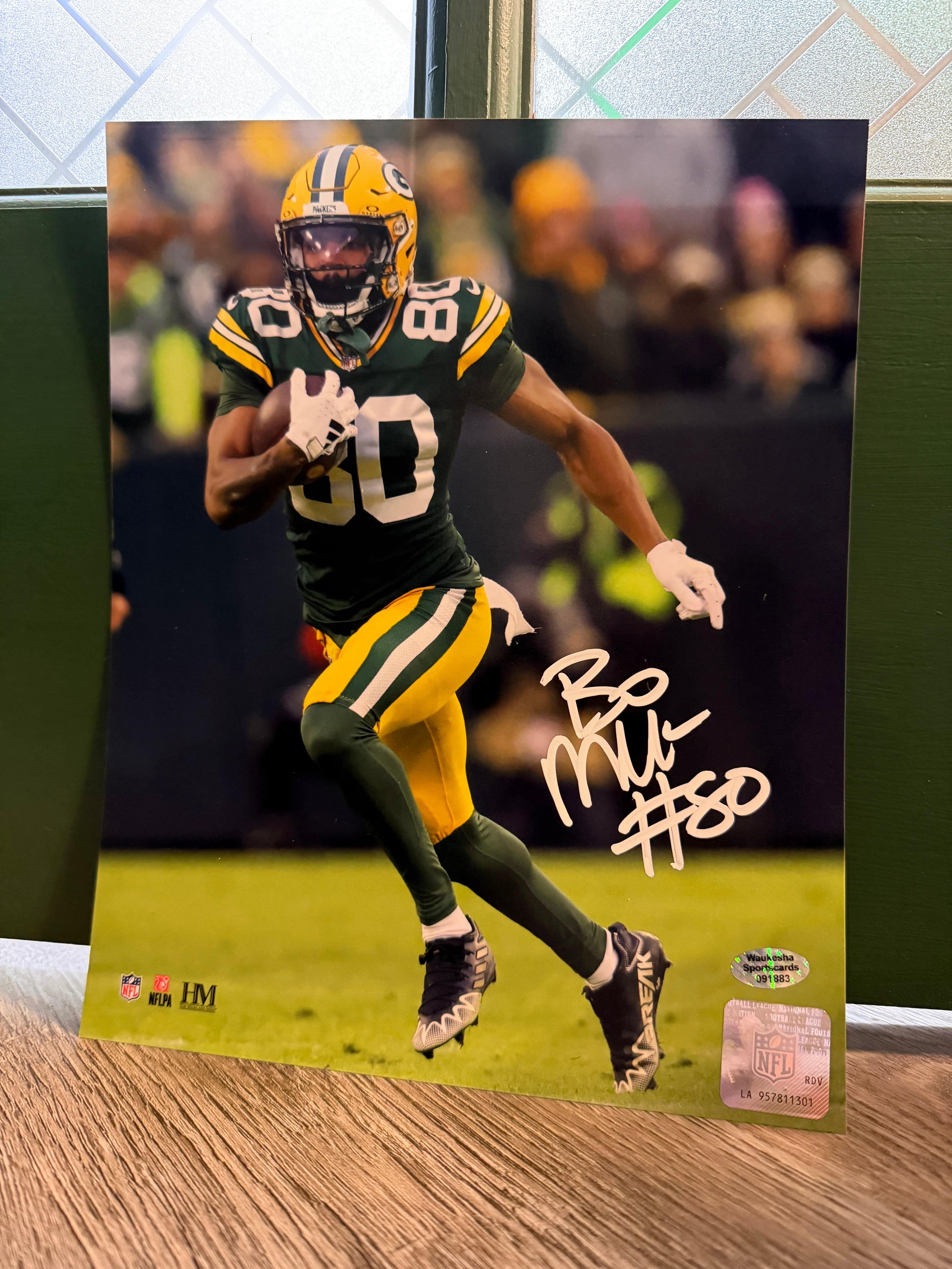 Bo Melton Signed 8x10