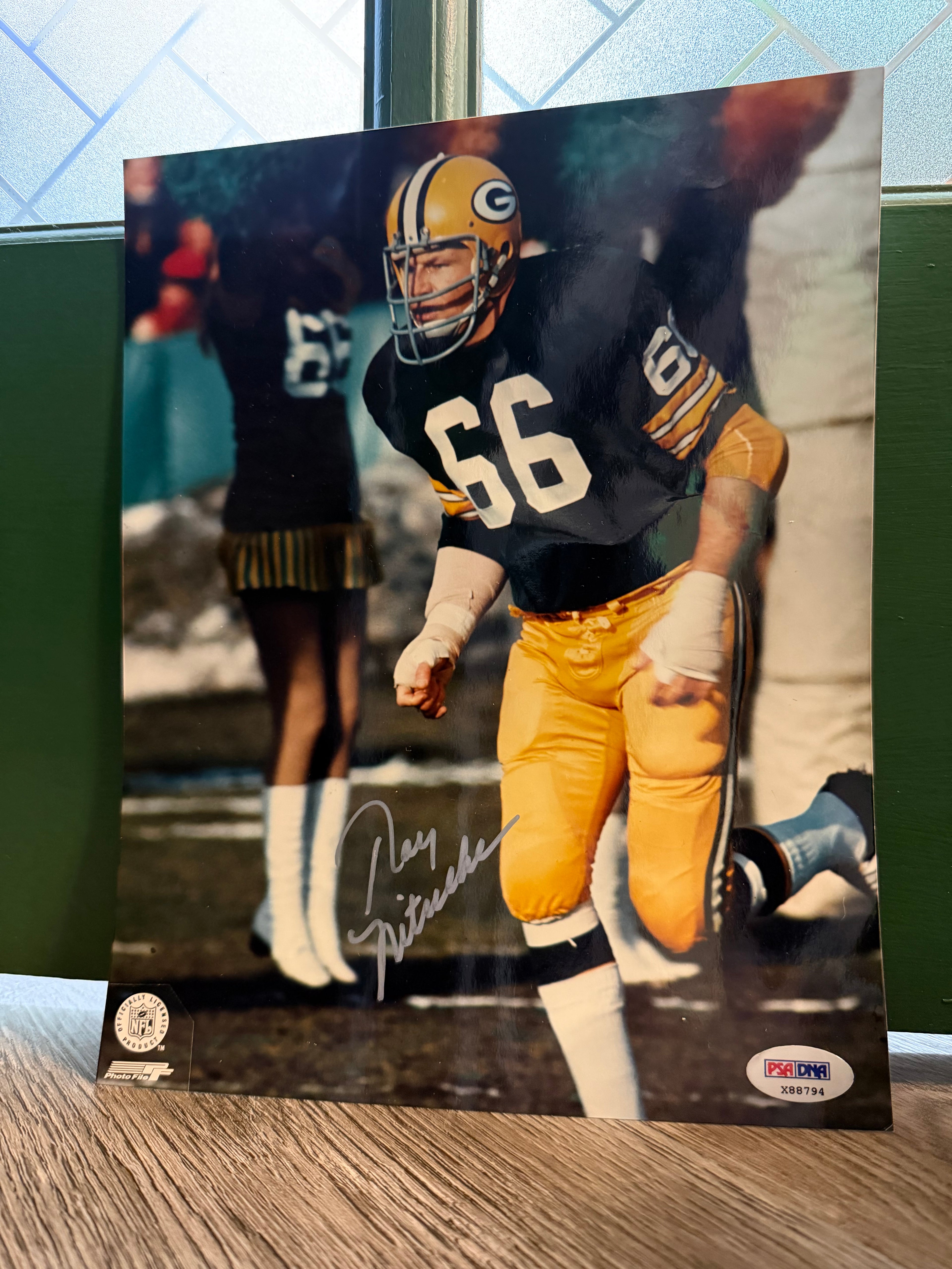 Ray Nitschke Signed 8x10