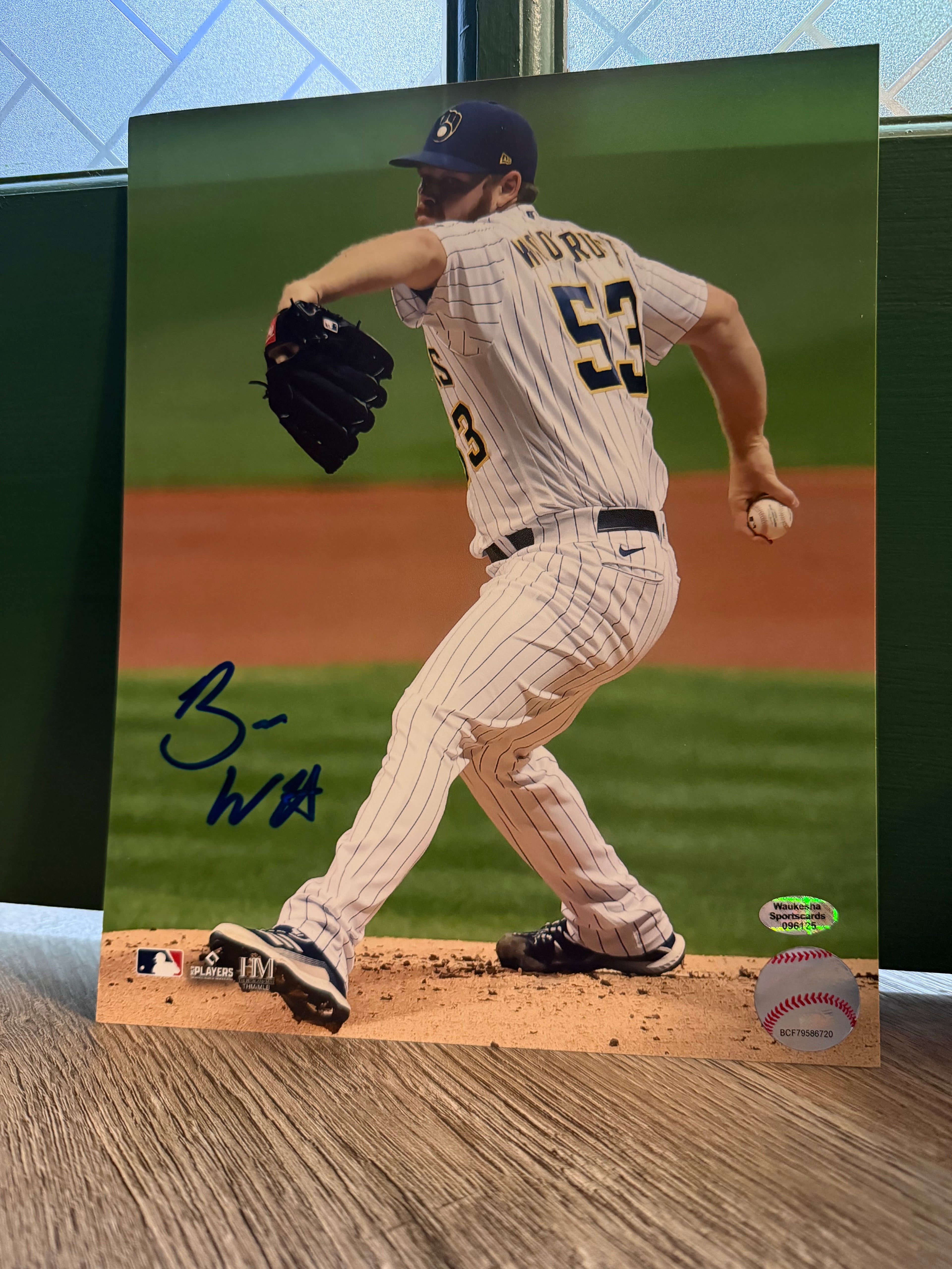 Brandon Woodruff Signed 8x10