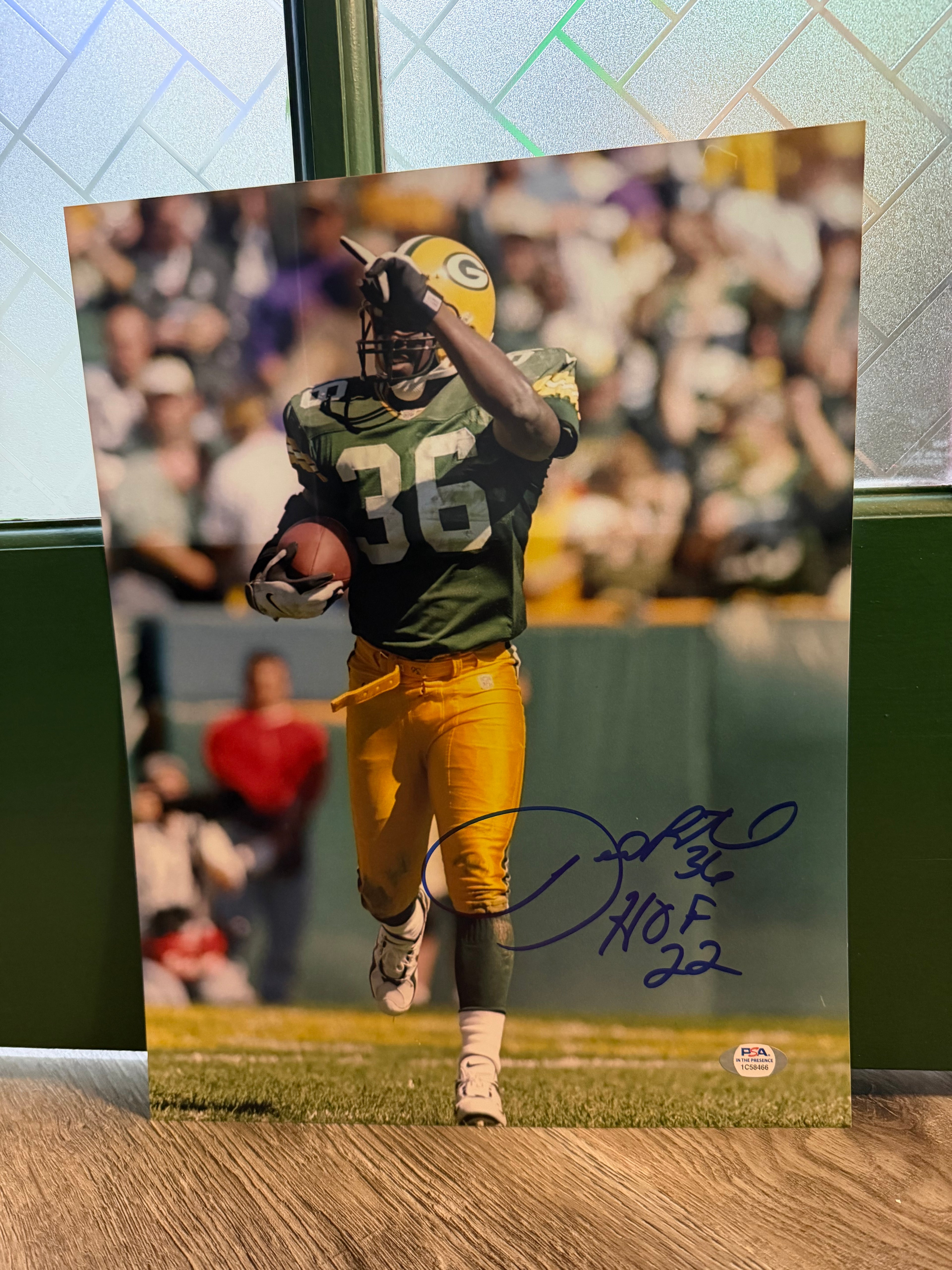 LeRoy Butler Signed 11x14