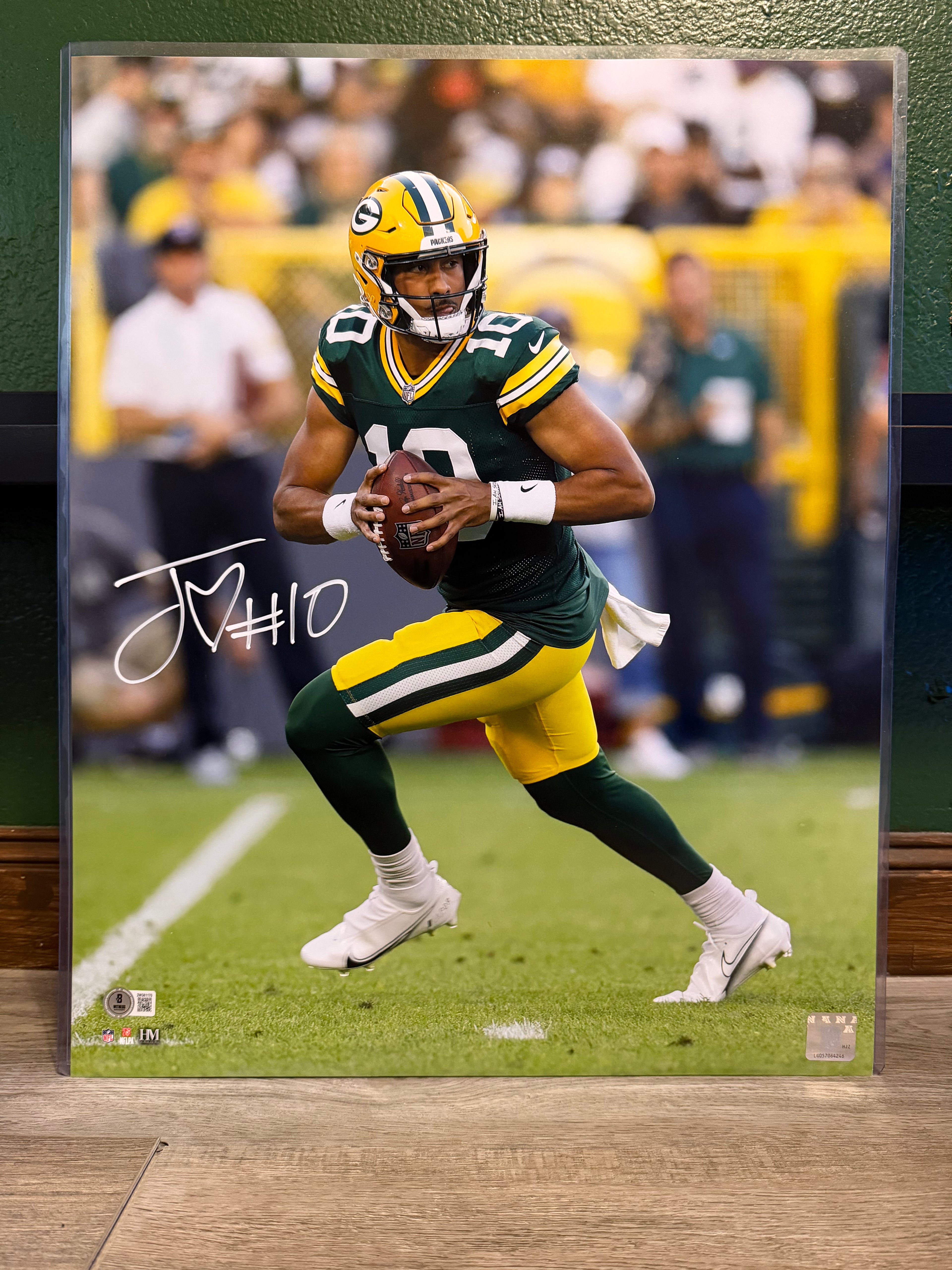 Jordan Love Signed 16x20