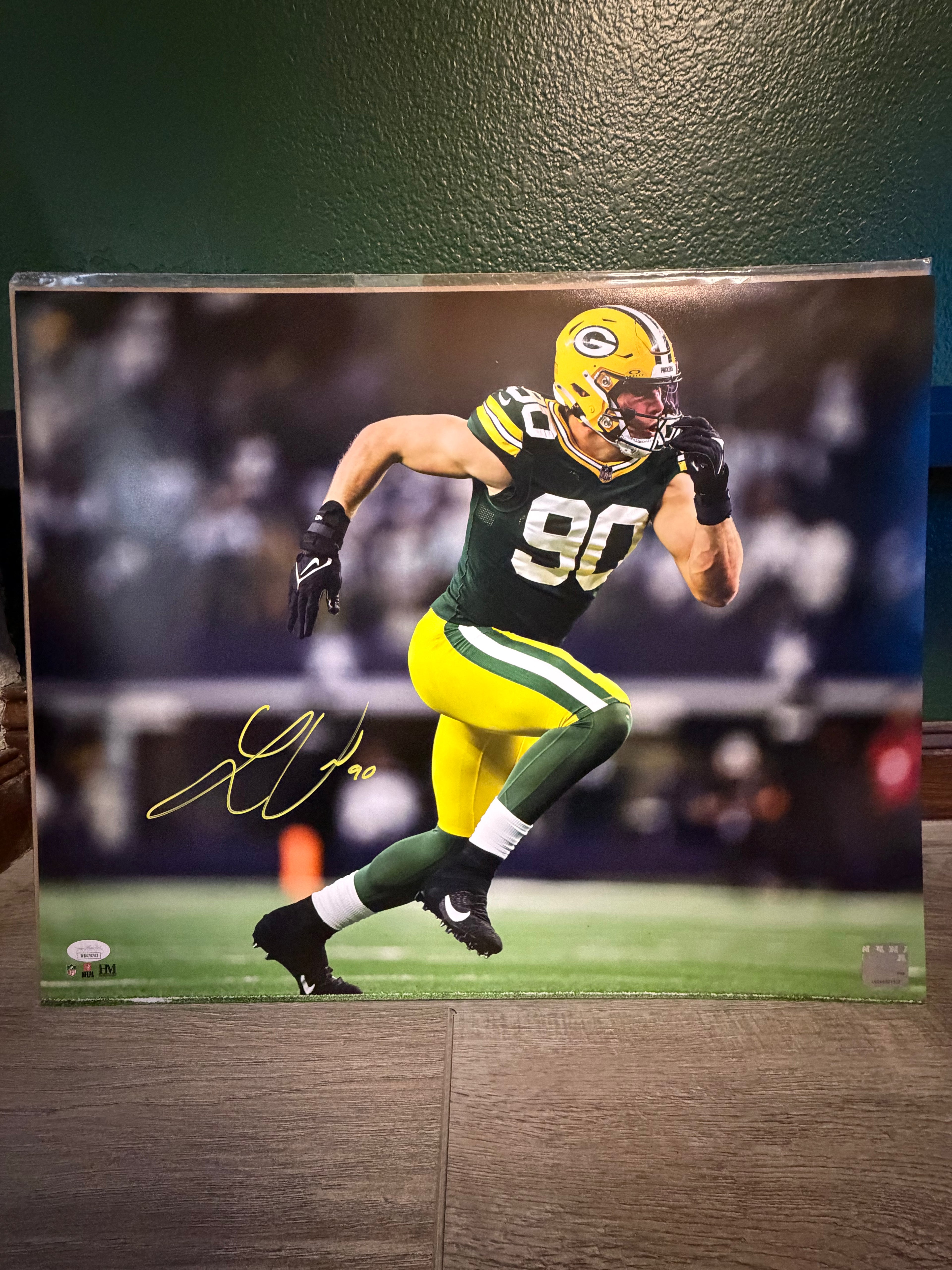 Lukas Van Ness Signed 16x20