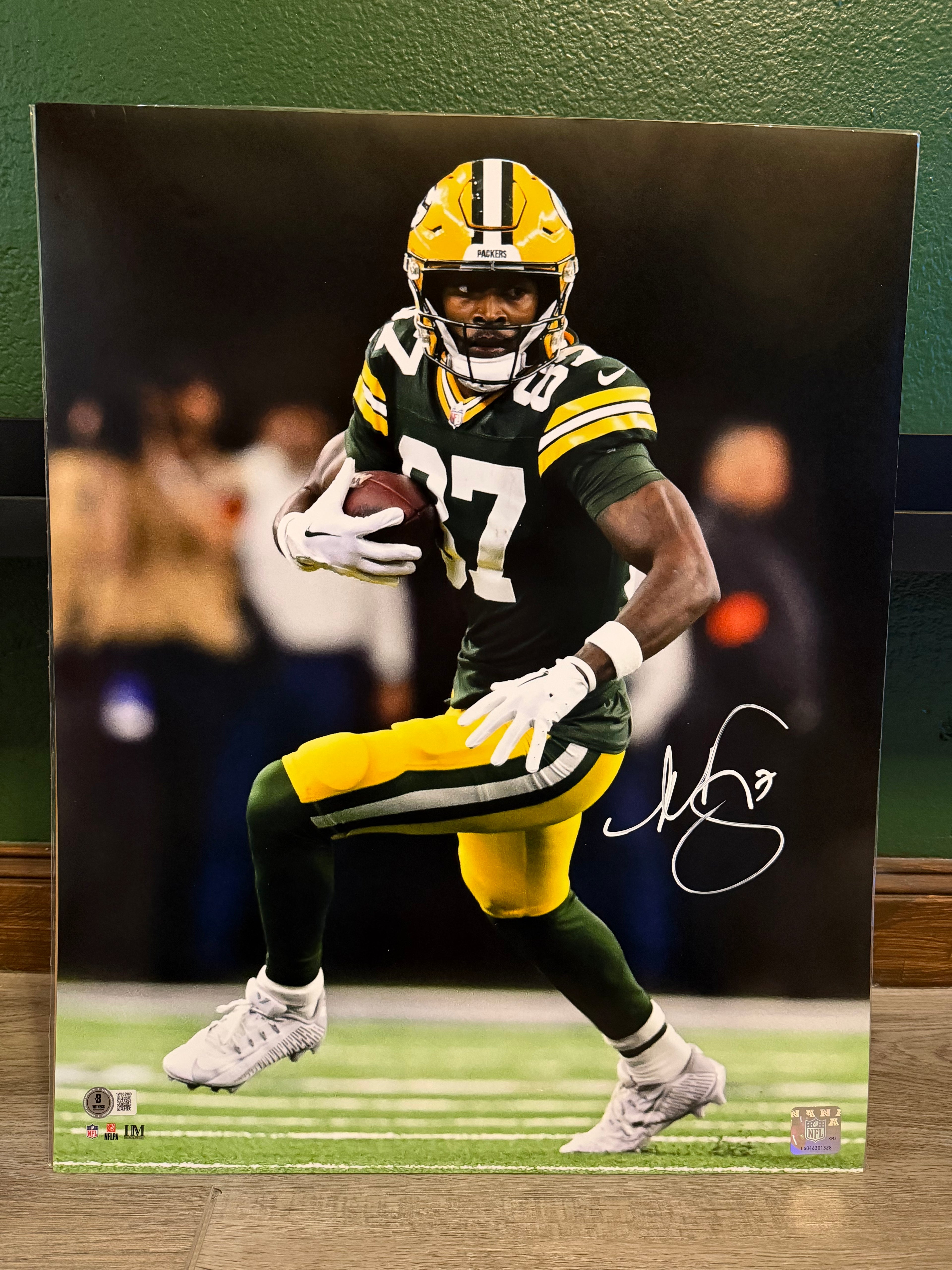 Romeo Doubs Signed 16x20