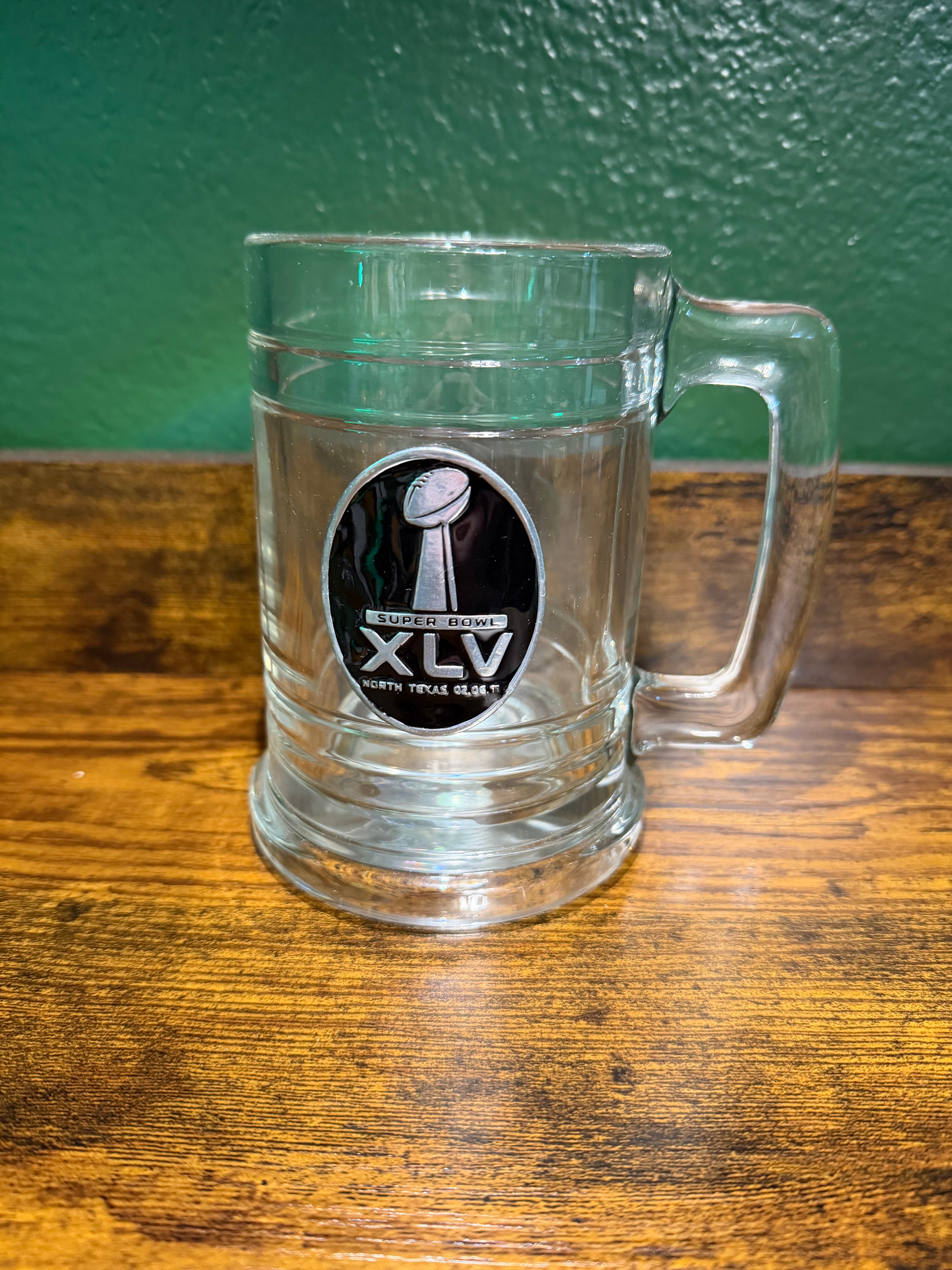 Super Bowl XLV Logo Tankard
