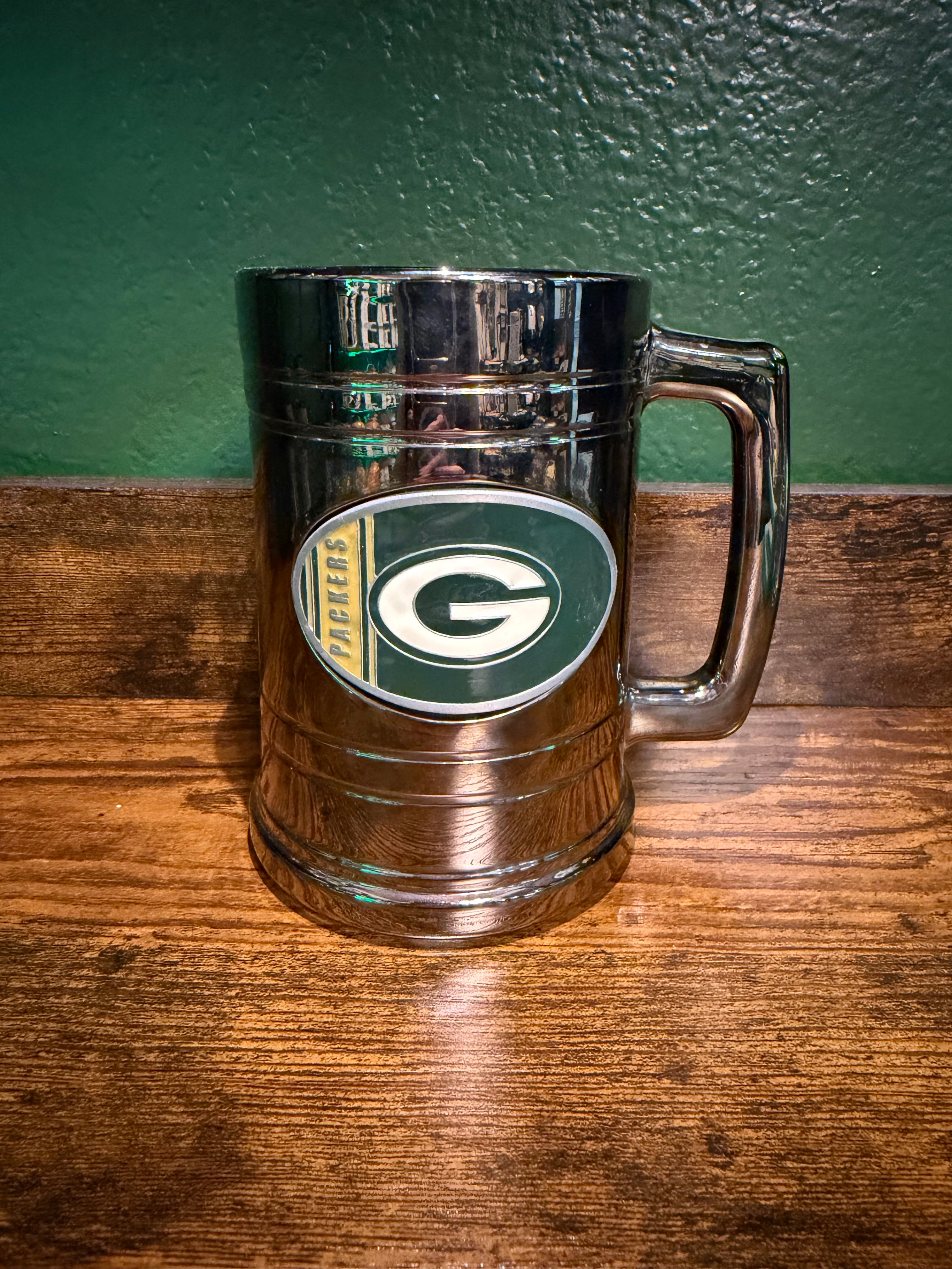 Packers Logo Tinted Glass Tankard